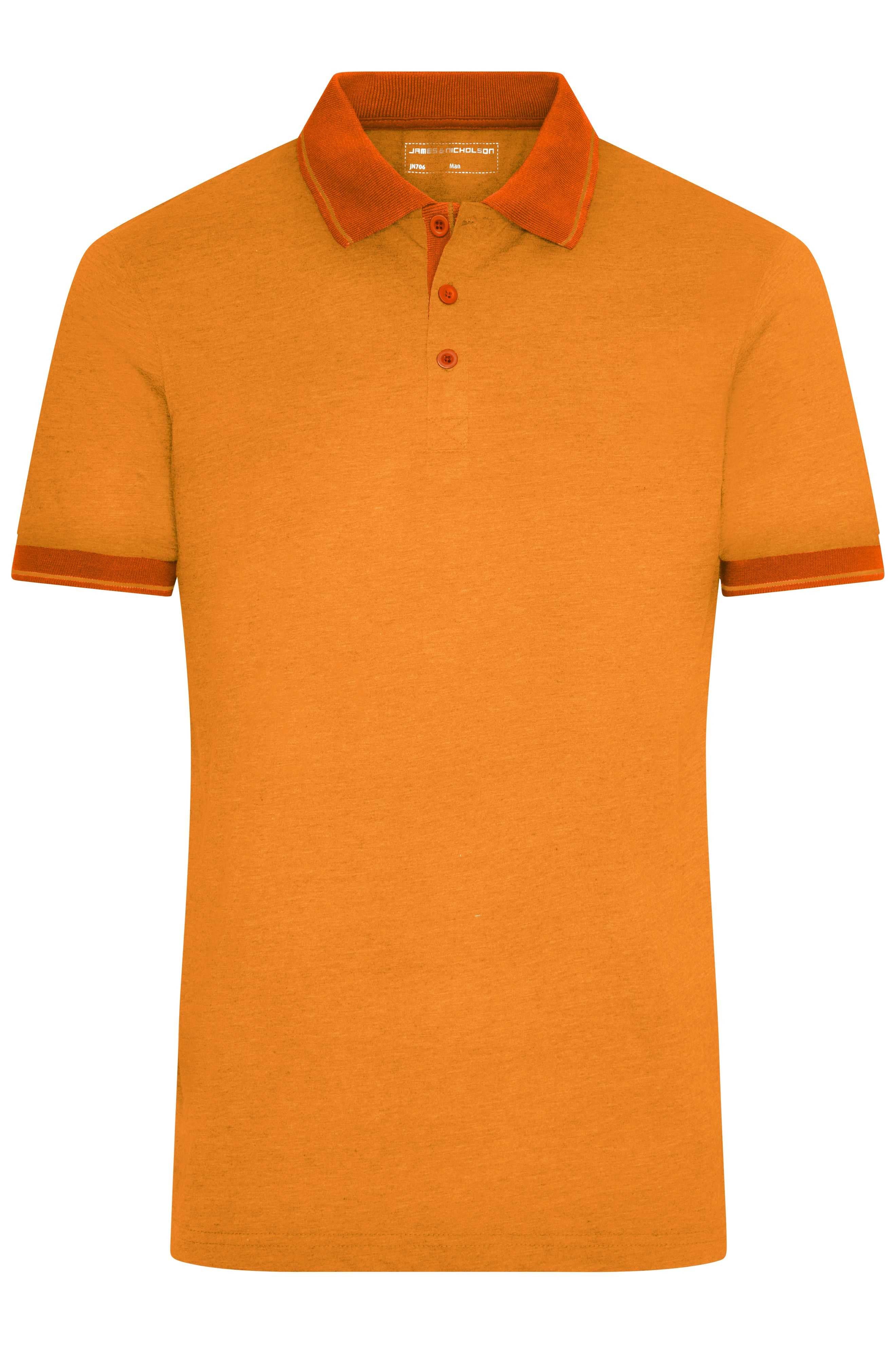 Men's Heather Polo