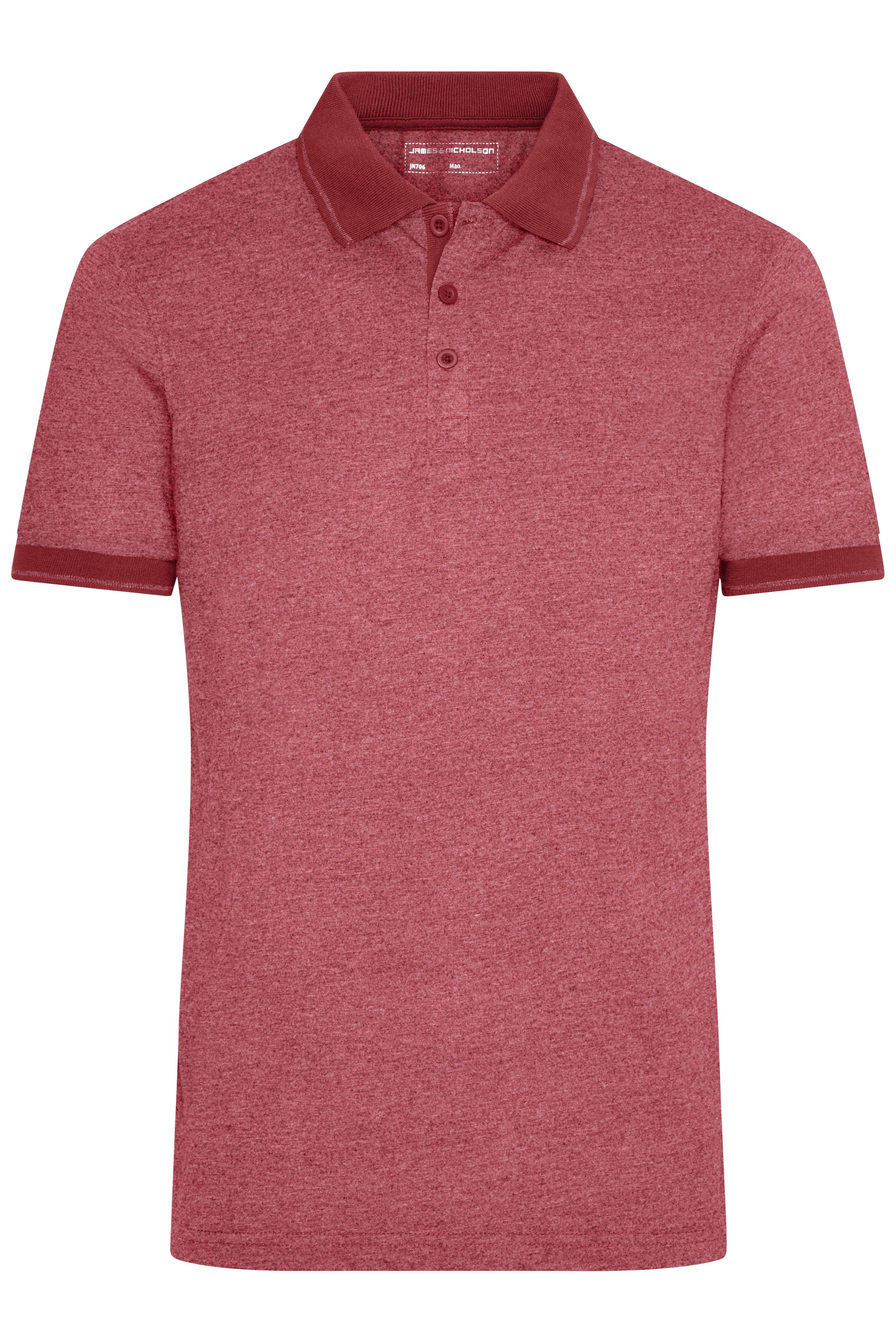 Men's Heather Polo
