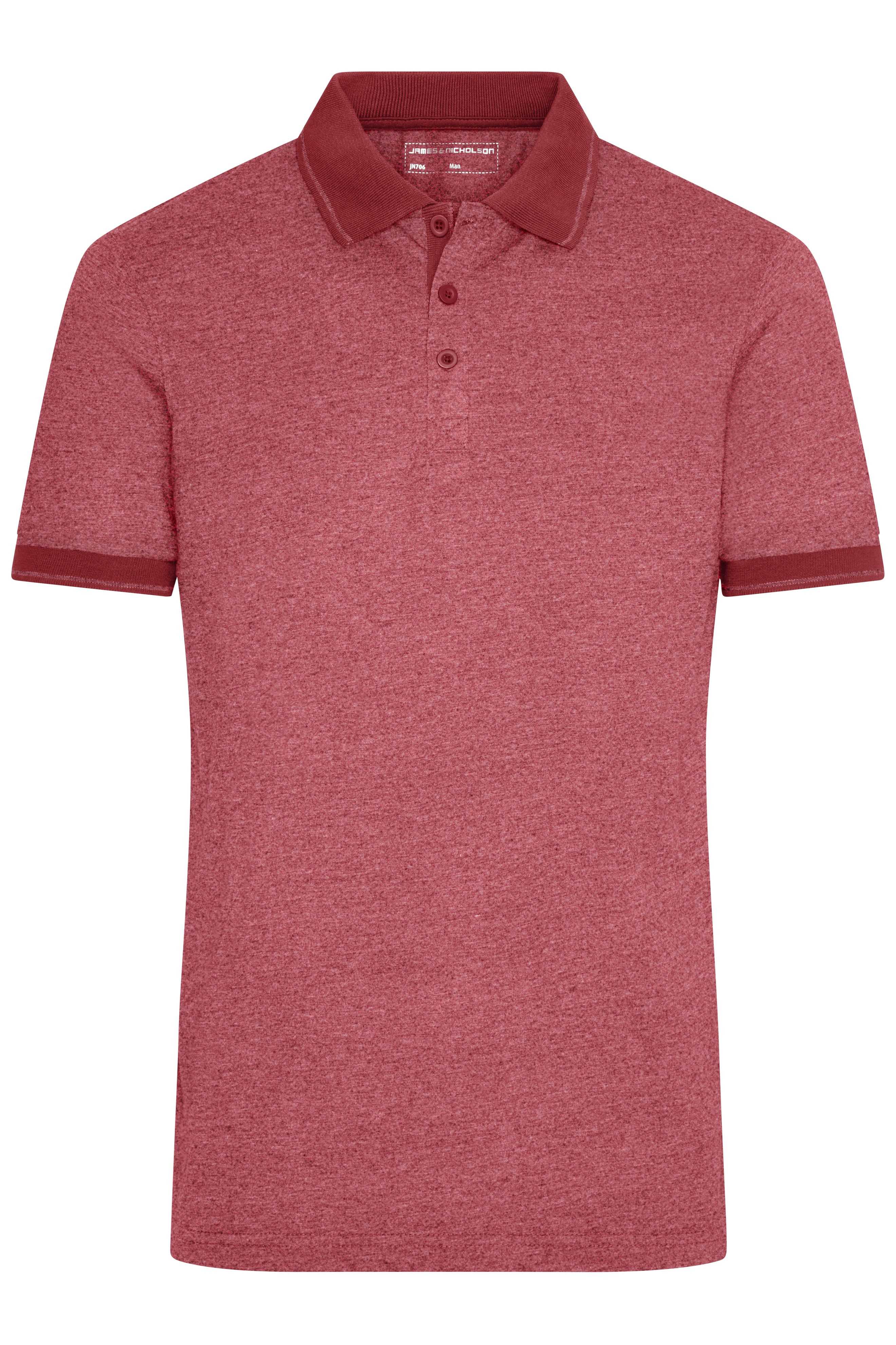 Men's Heather Polo