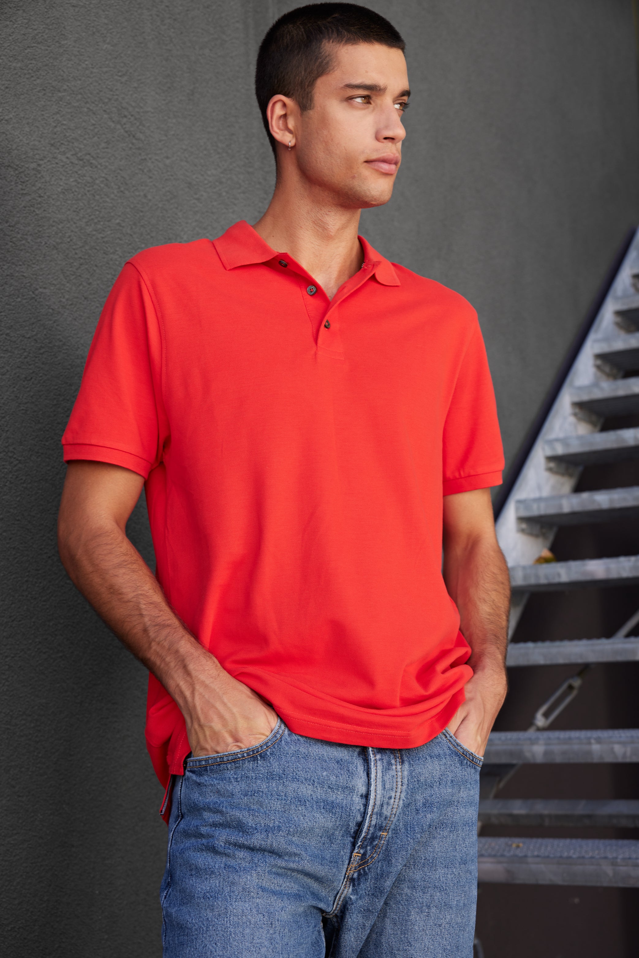 Men's Pima Polo