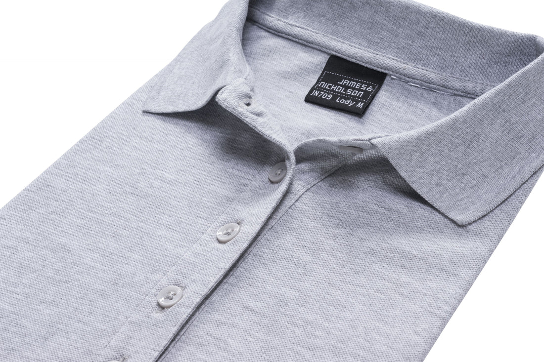 Ladies' Elastic Polo Piqué