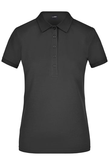 Ladies' Elastic Polo Piqué