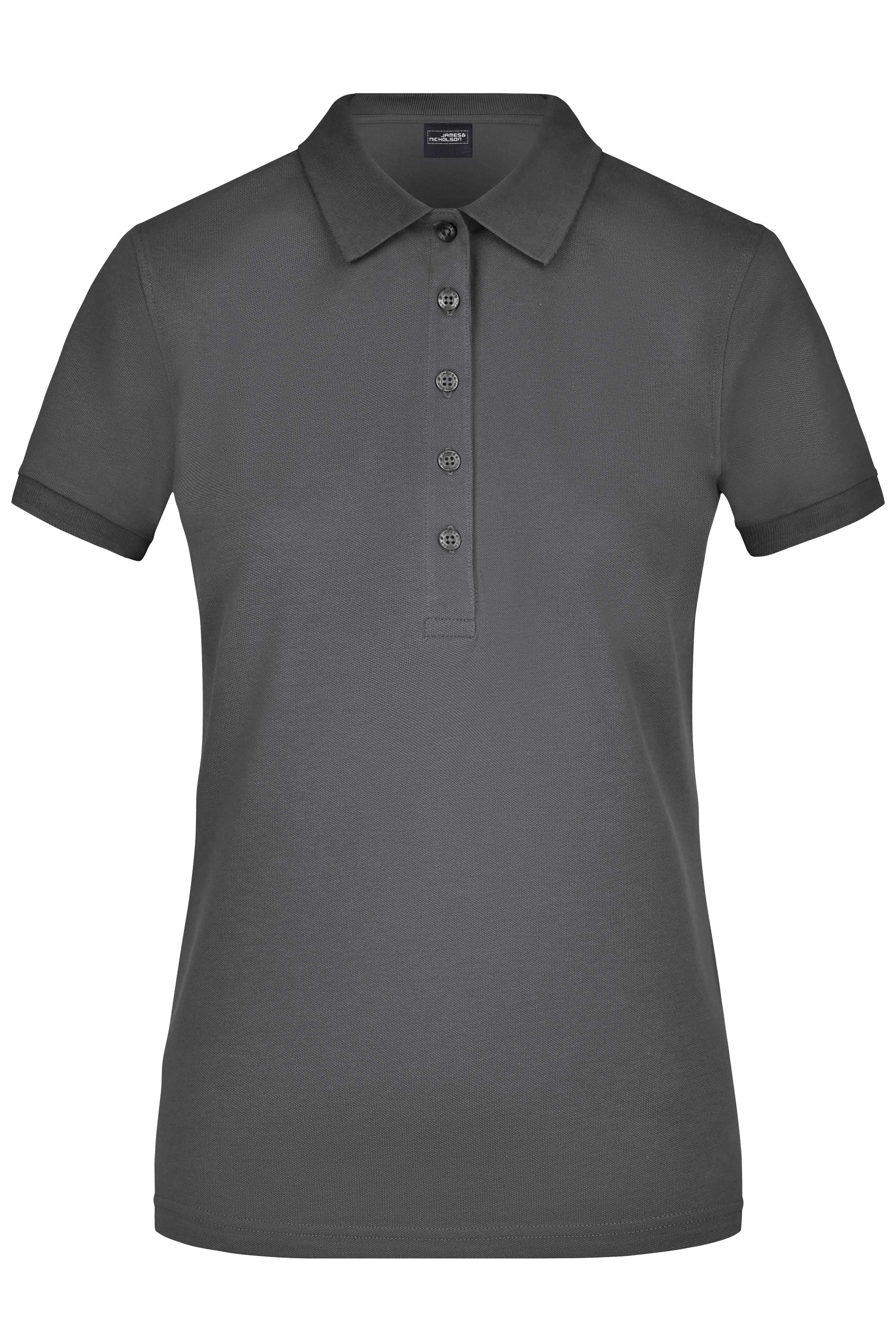 Ladies' Elastic Polo Piqué