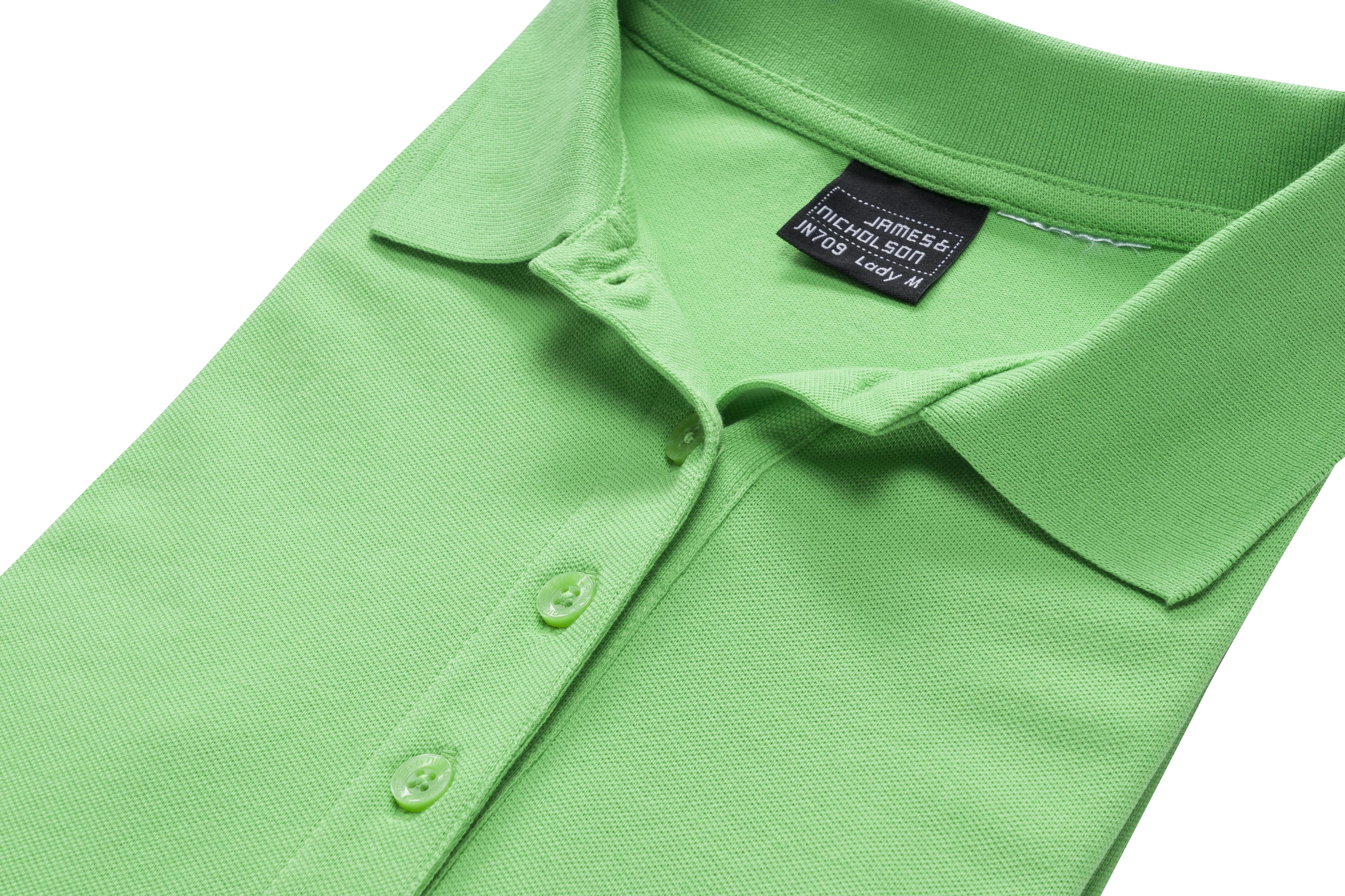 Ladies' Elastic Polo Piqué