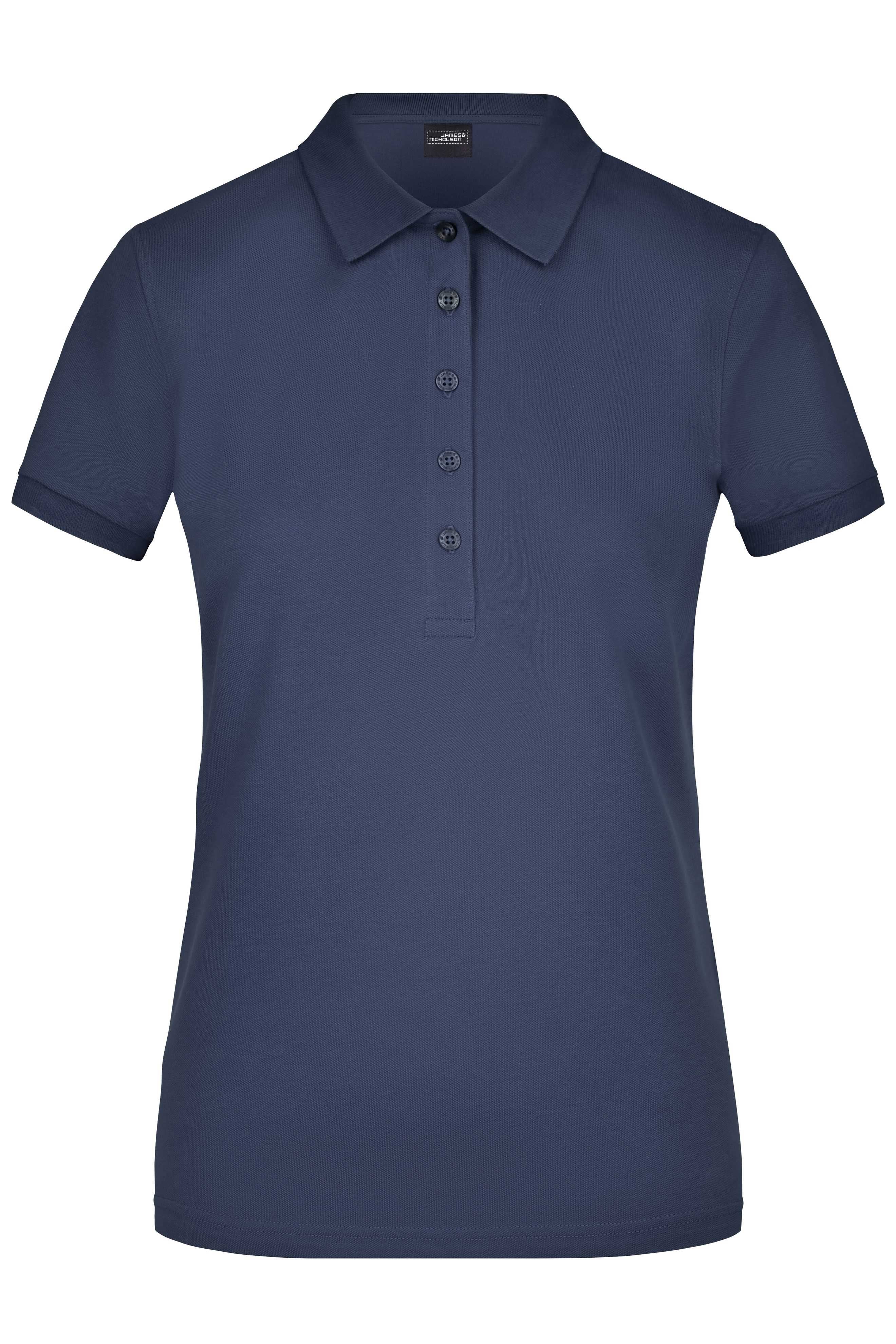 Ladies' Elastic Polo Piqué