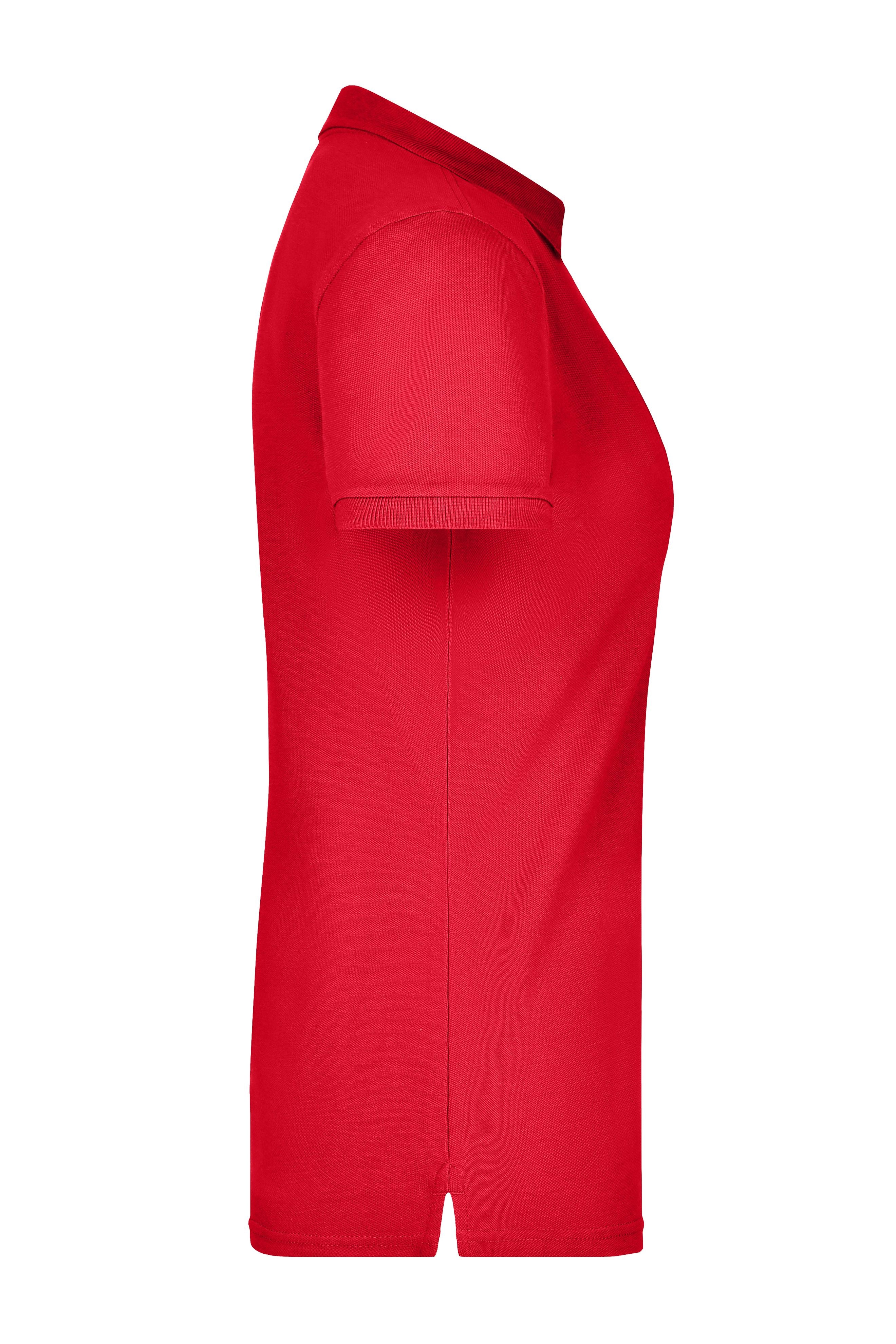 Ladies' Elastic Polo Piqué