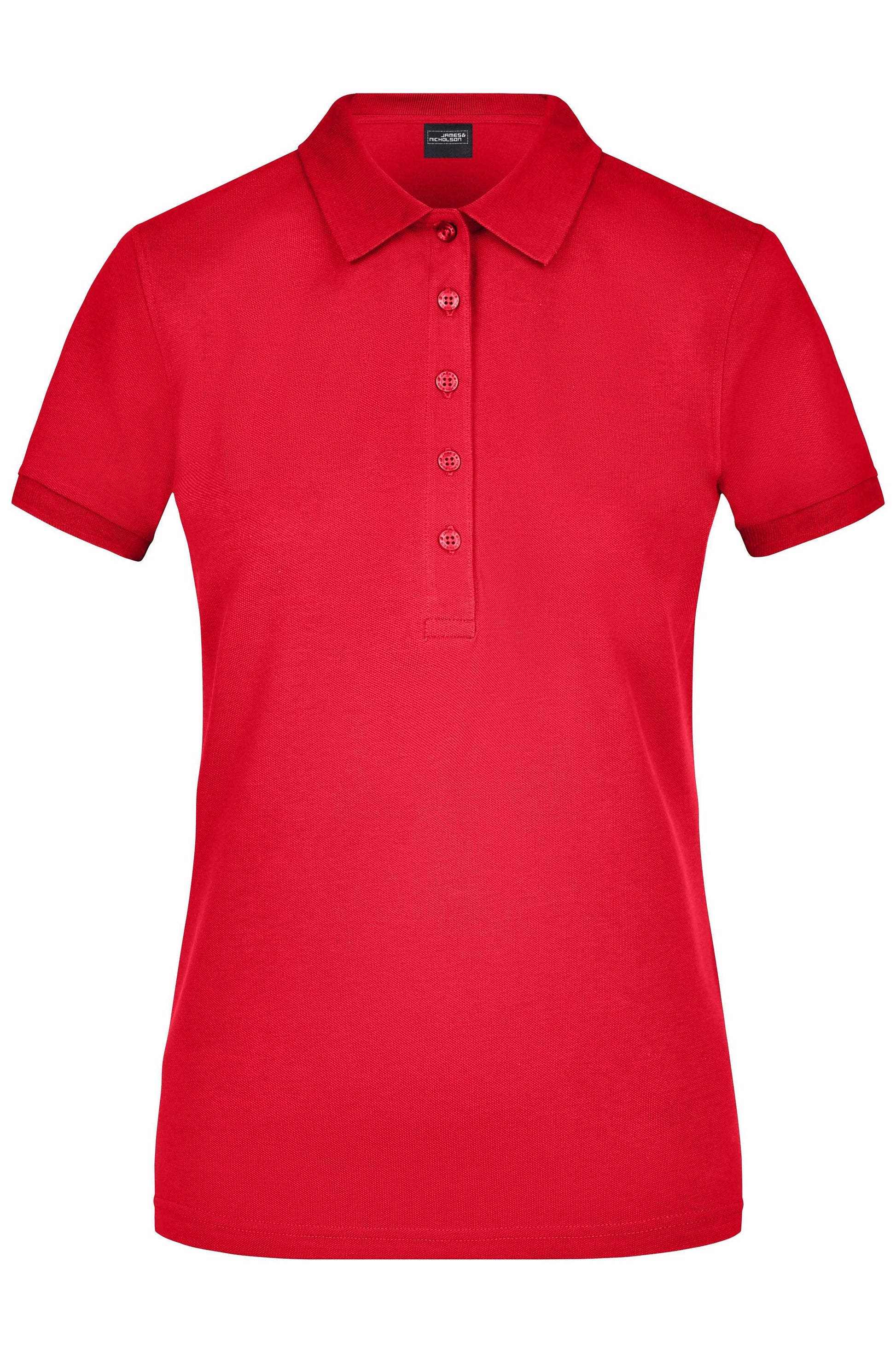 Ladies' Elastic Polo Piqué