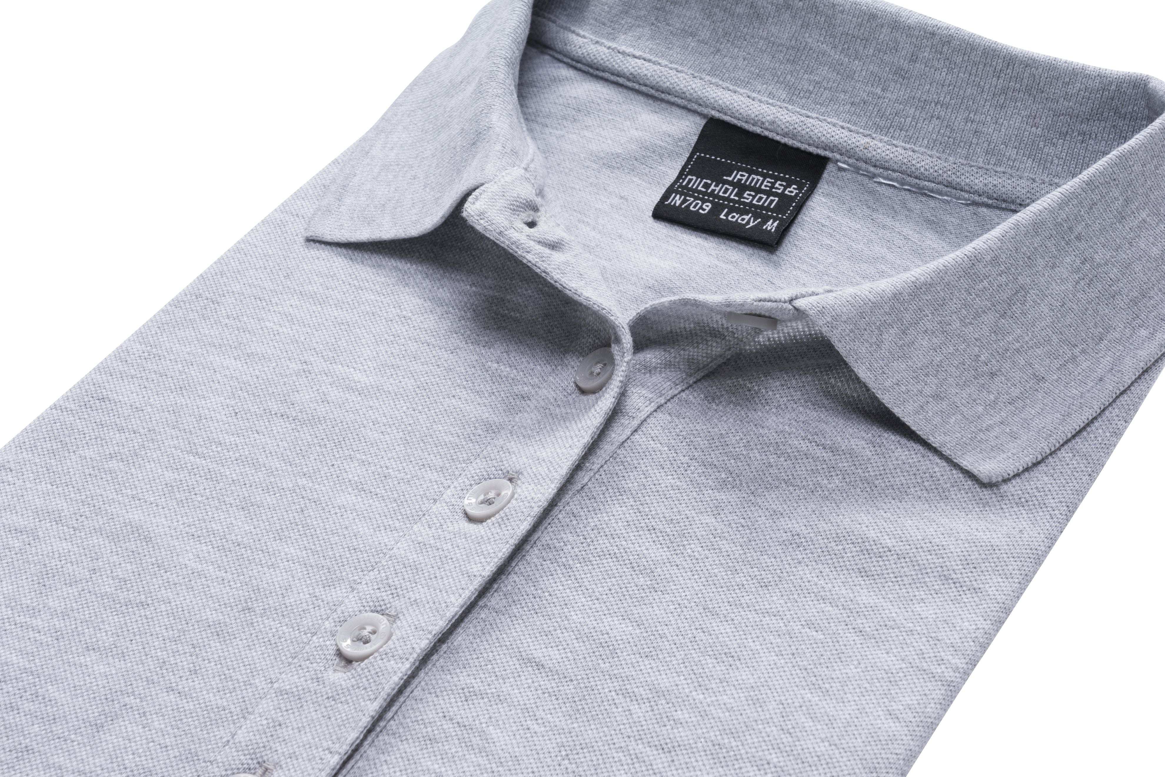Ladies' Elastic Polo Piqué