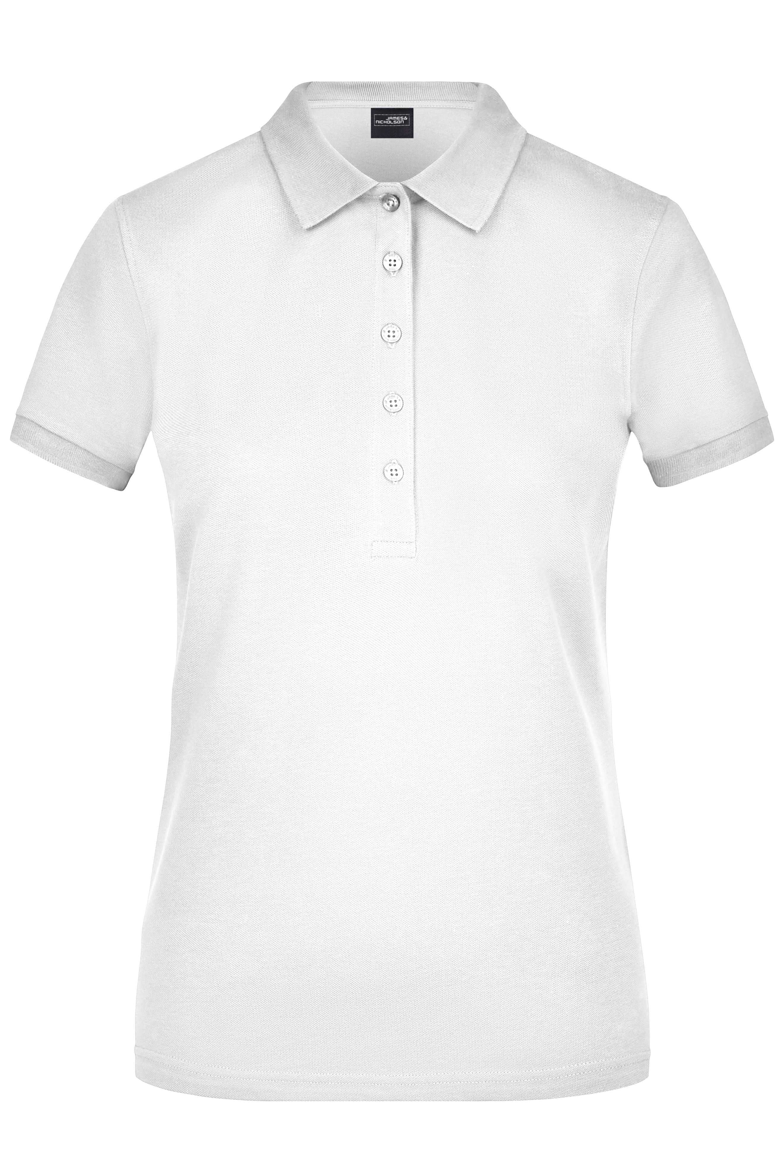 Ladies' Elastic Polo Piqué