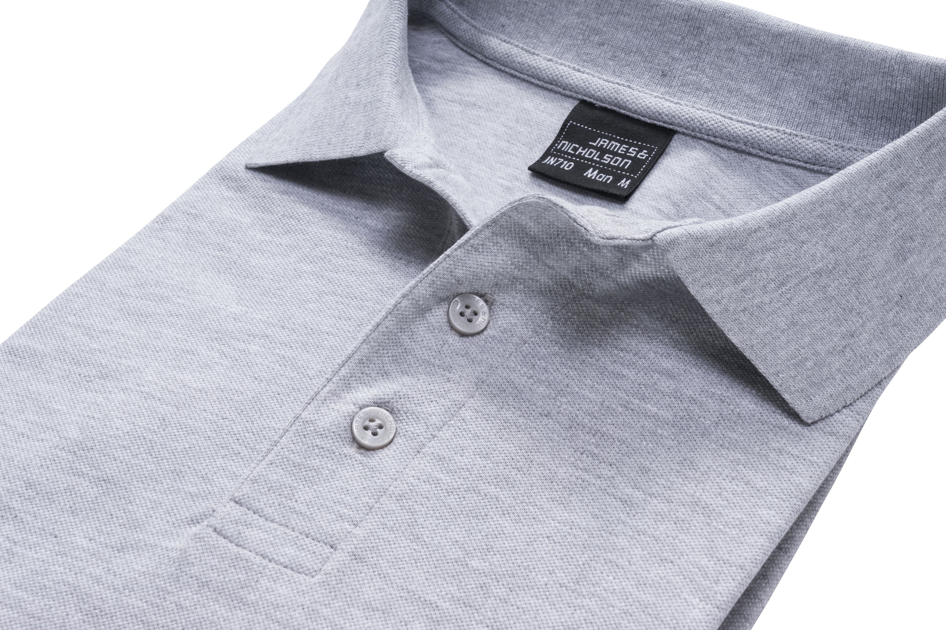 Men's Elastic Polo Piqué