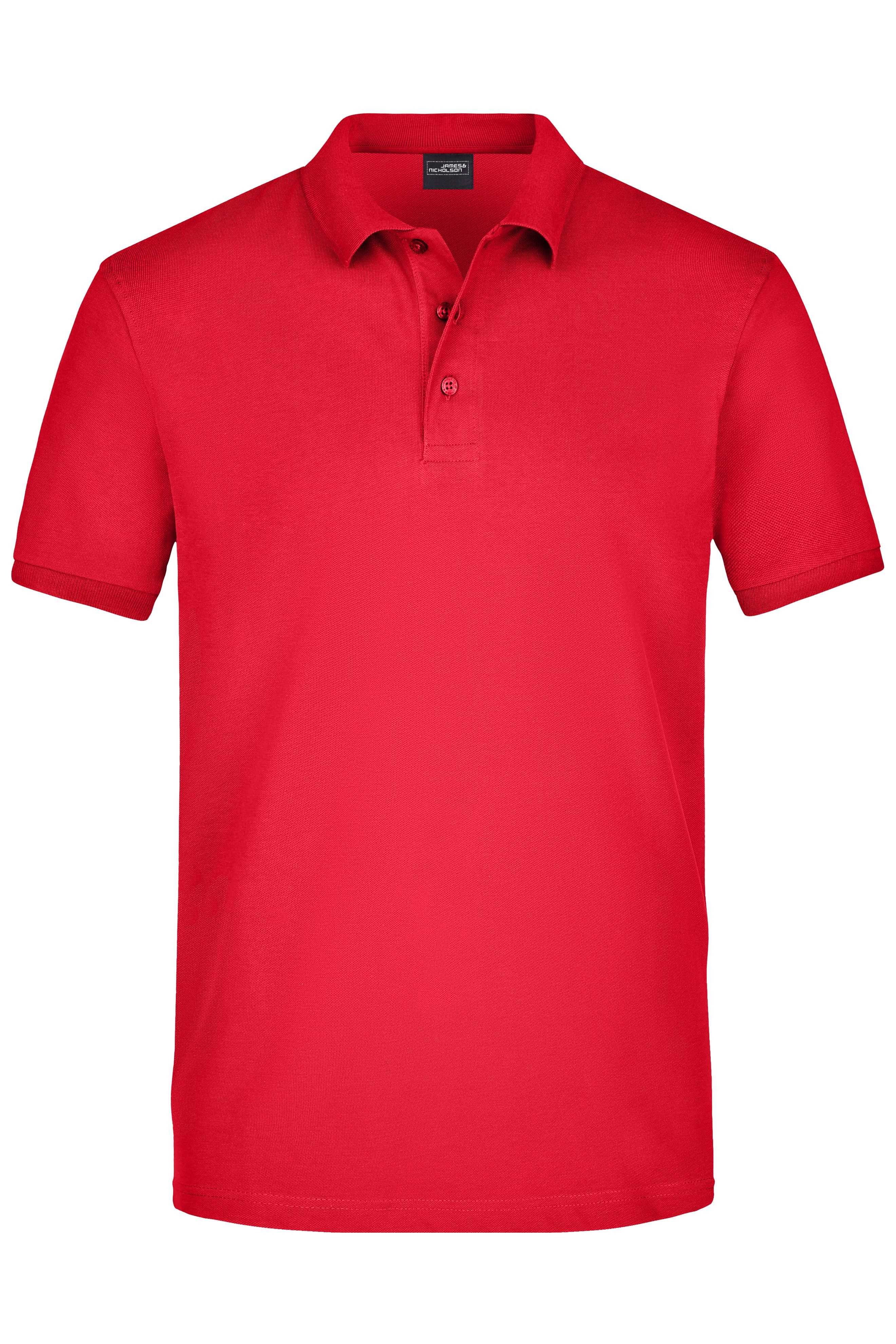 Men's Elastic Polo Piqué