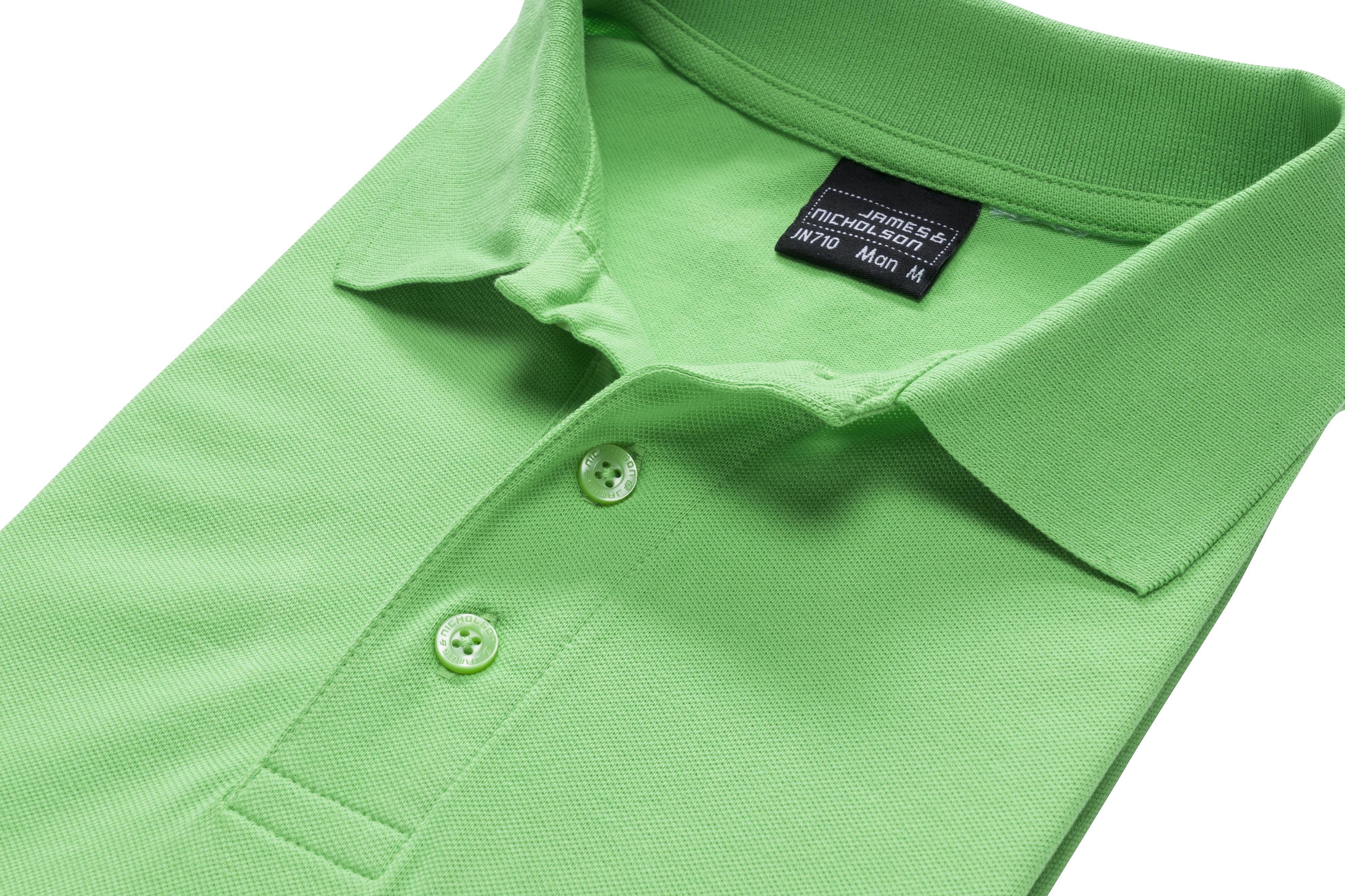 Men's Elastic Polo Piqué