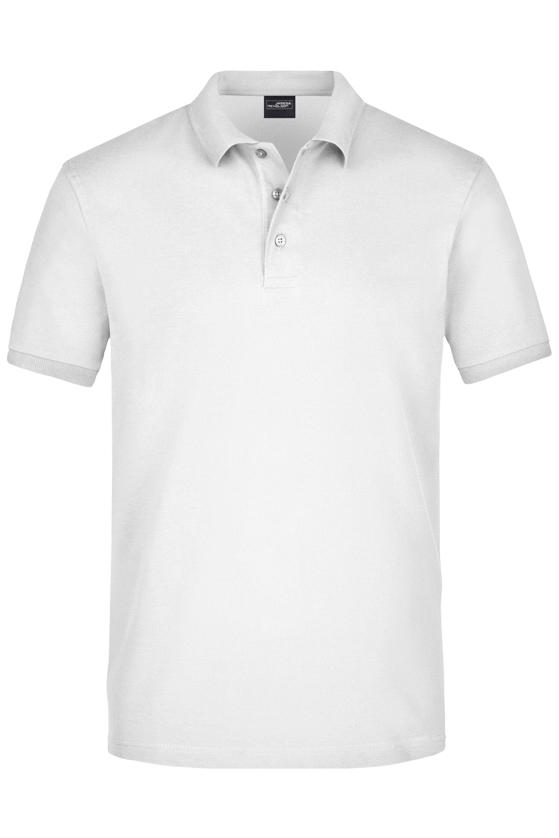Men's Elastic Polo Piqué