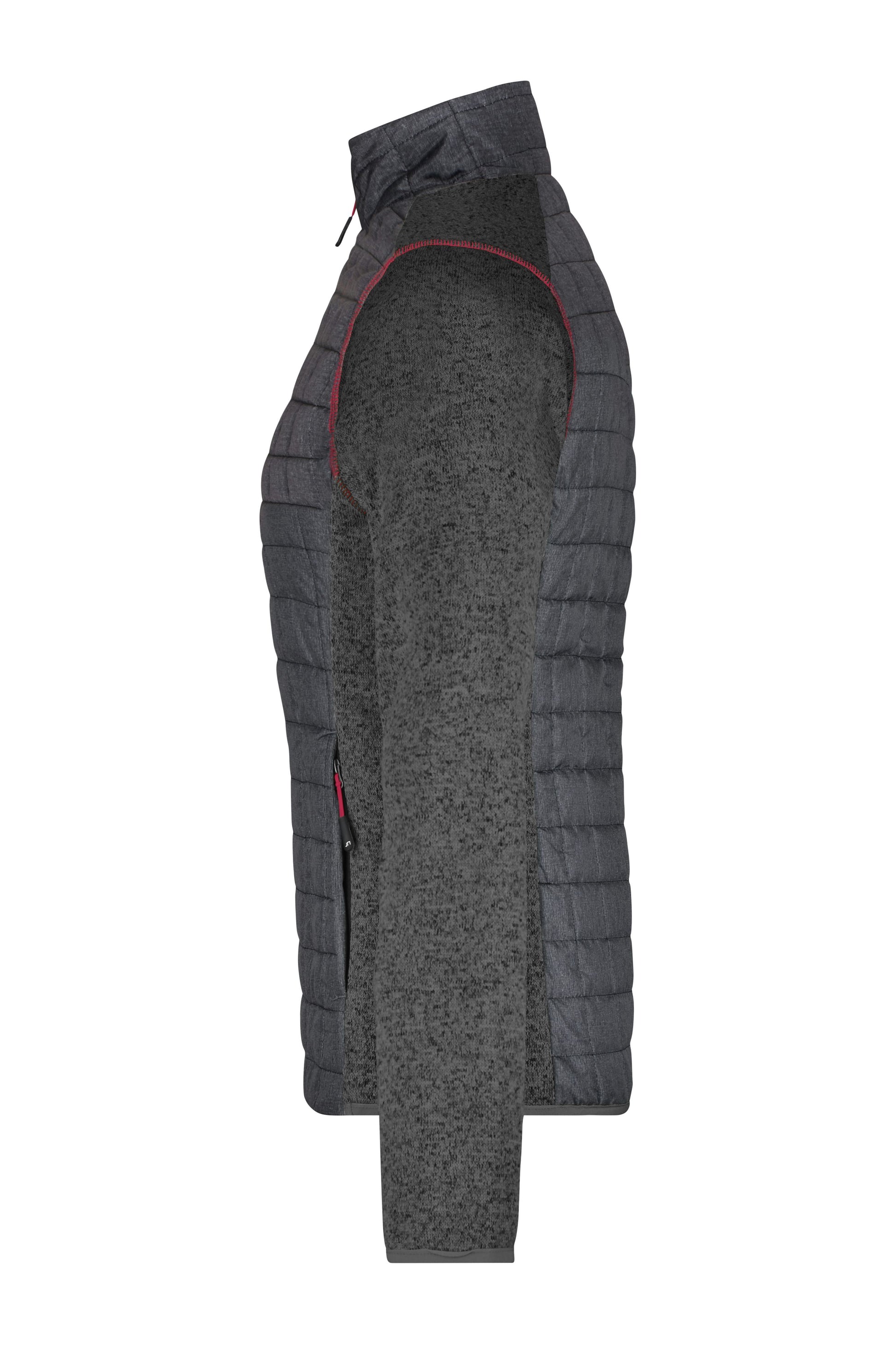 Ladies' Knitted Hybrid Jacket