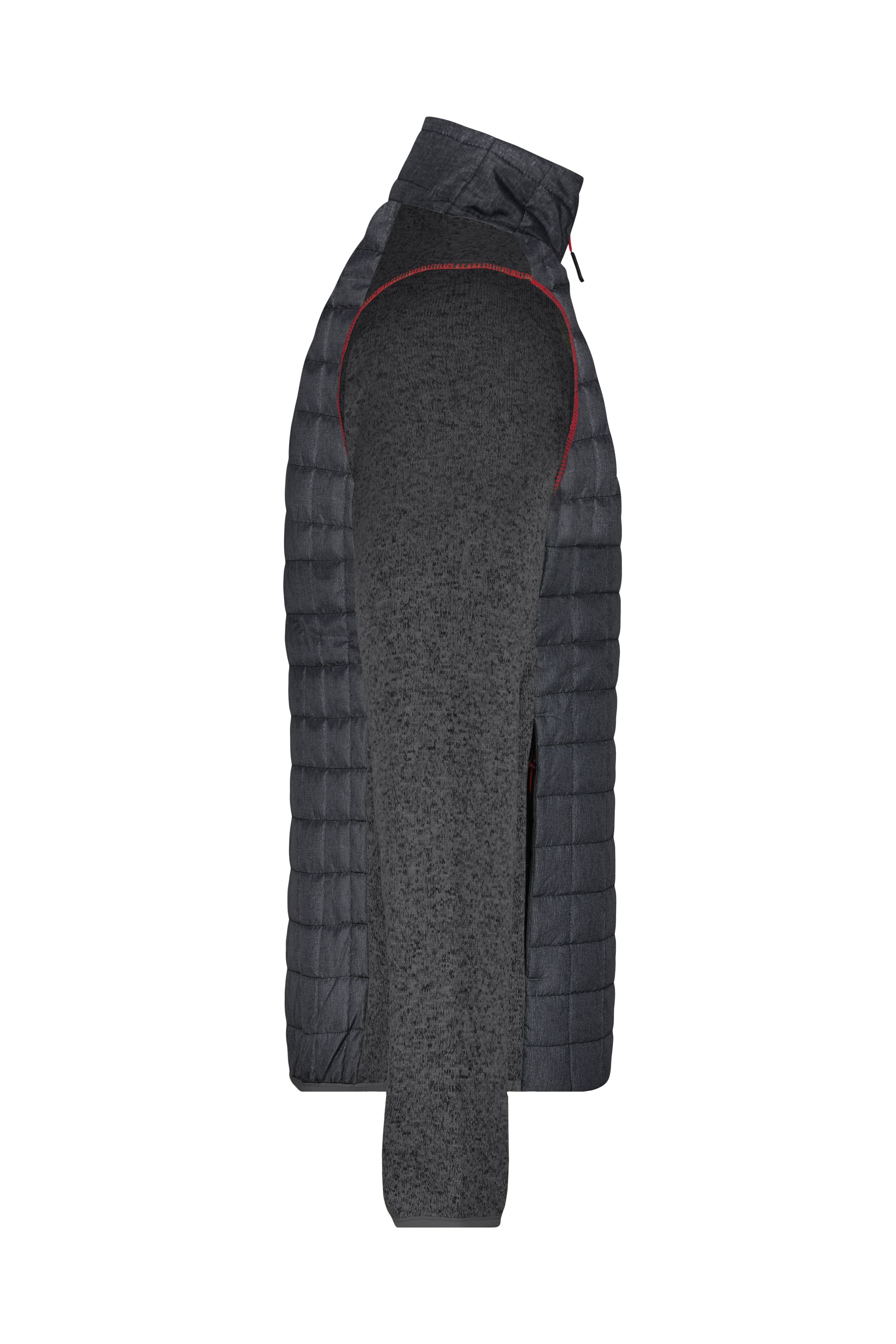 Men's Knitted Hybrid Jacket