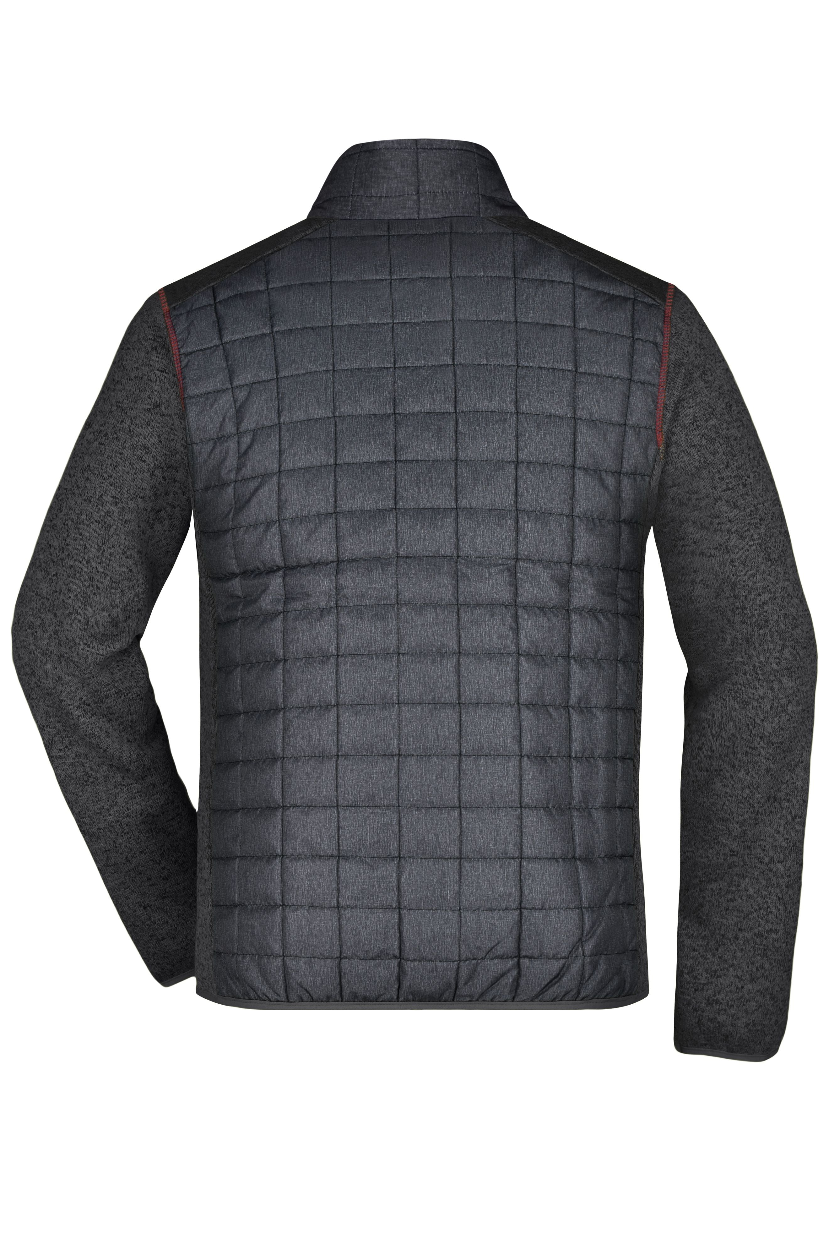 Men's Knitted Hybrid Jacket
