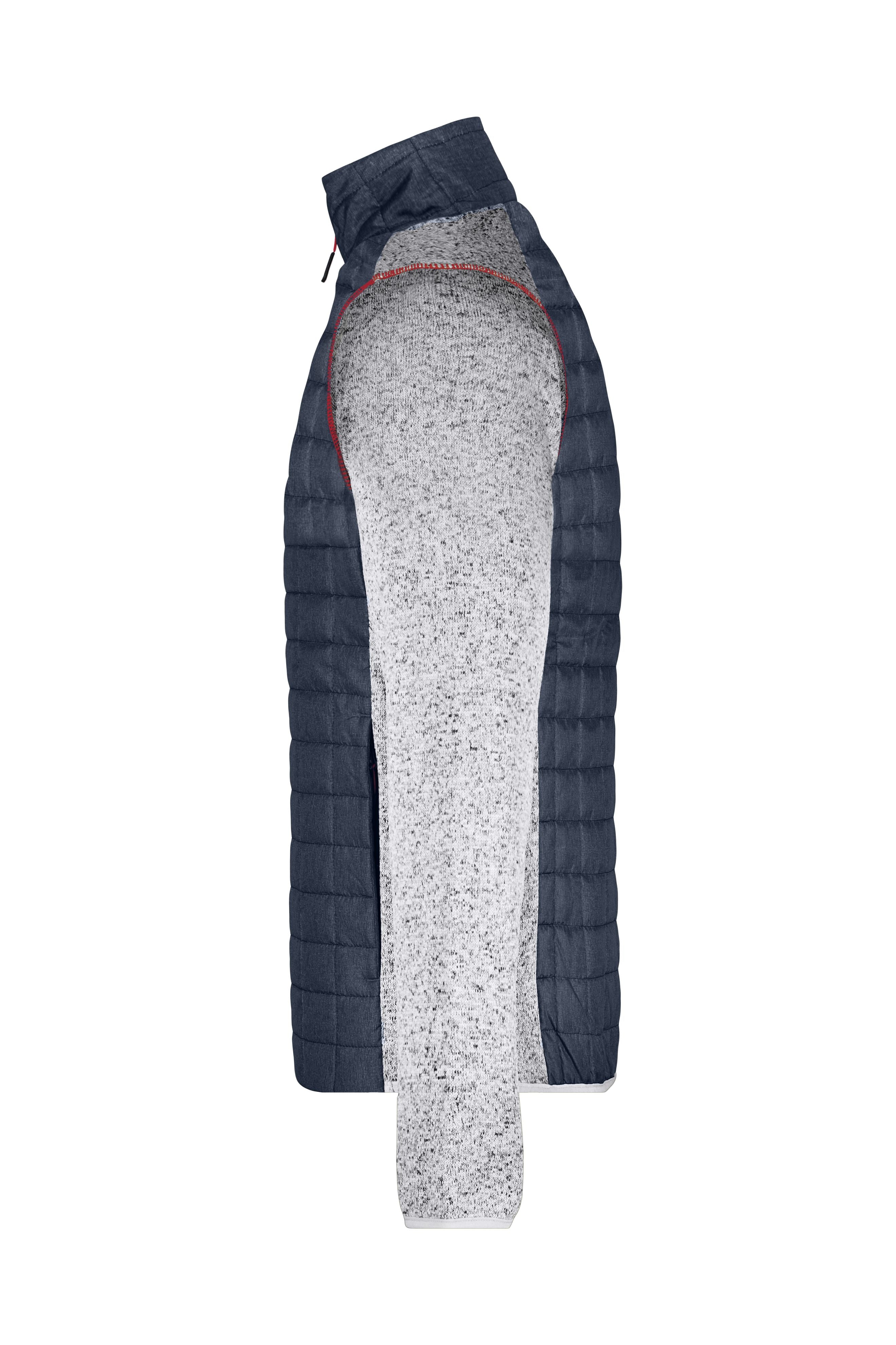 Men's Knitted Hybrid Jacket