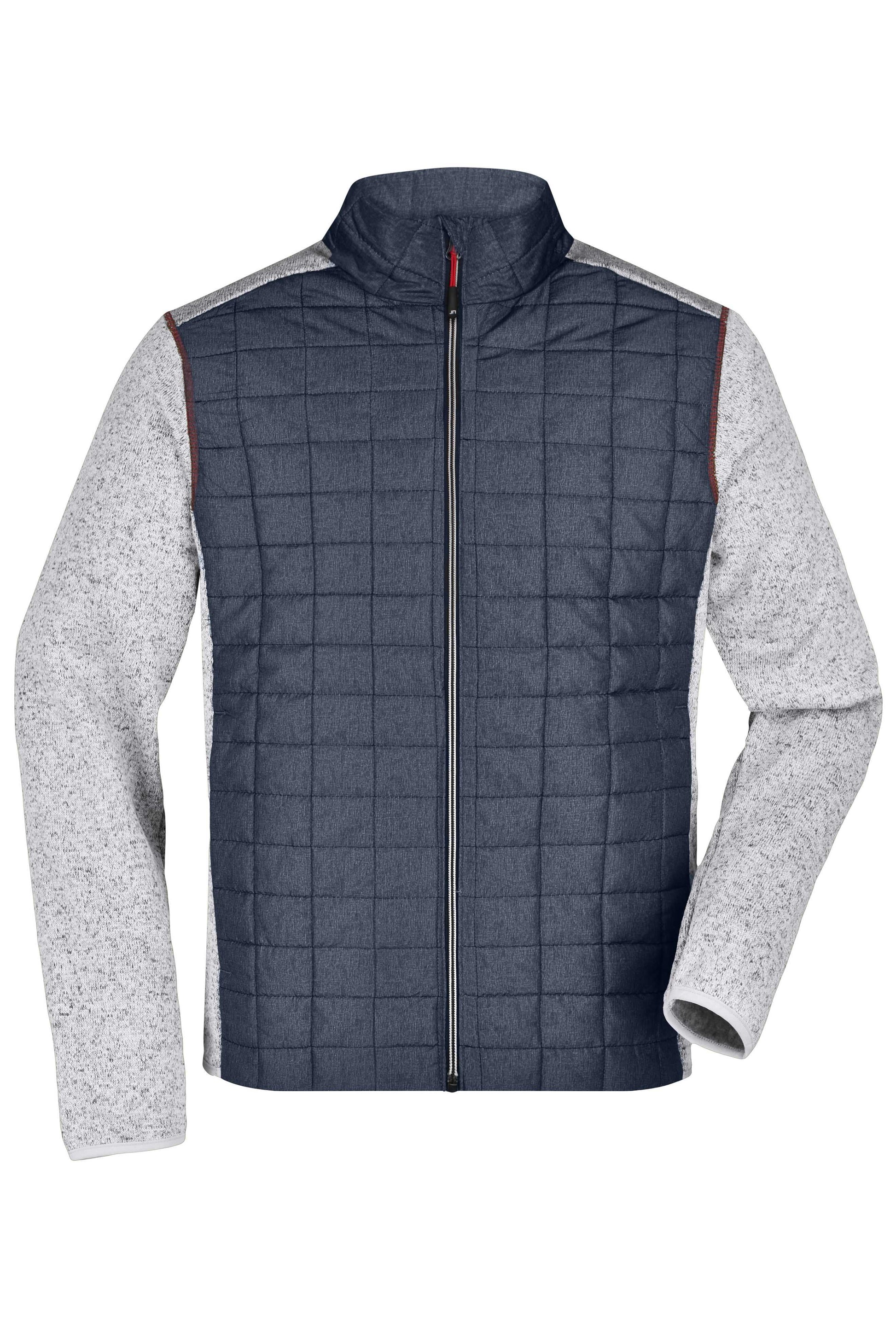 Men's Knitted Hybrid Jacket