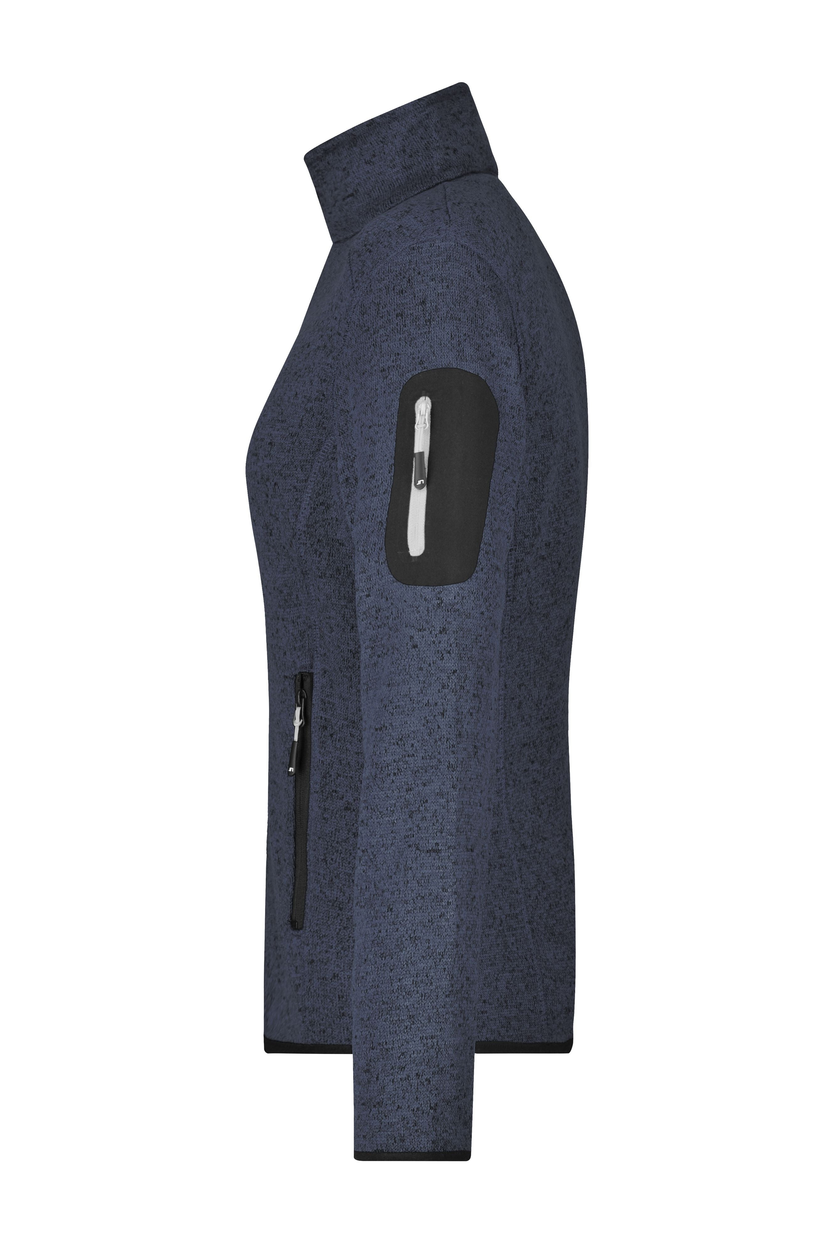 Ladies' Knitted Fleece Jacket