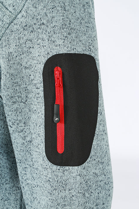 Ladies' Knitted Fleece Jacket