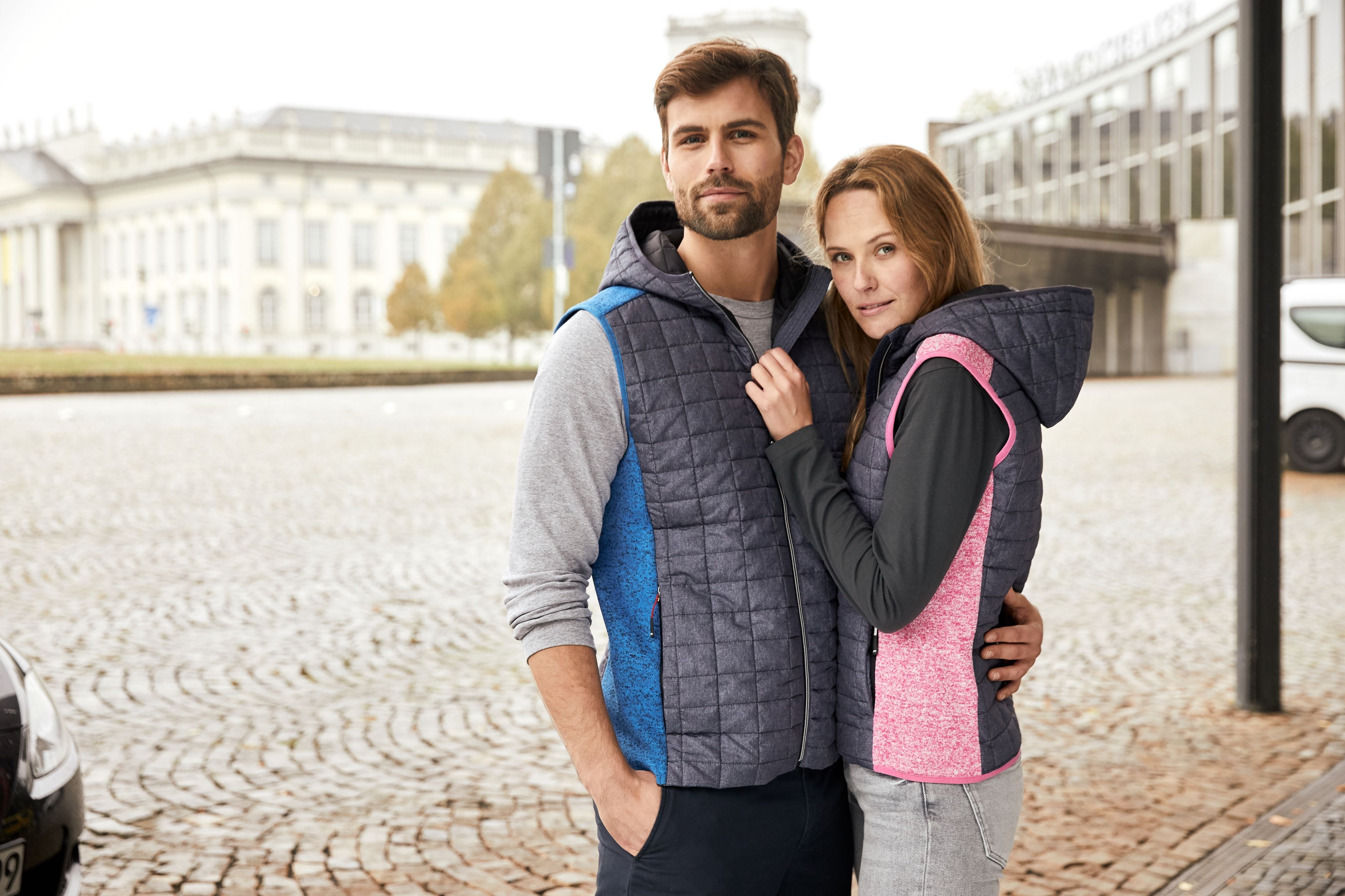 Ladies' Knitted Hybrid Vest