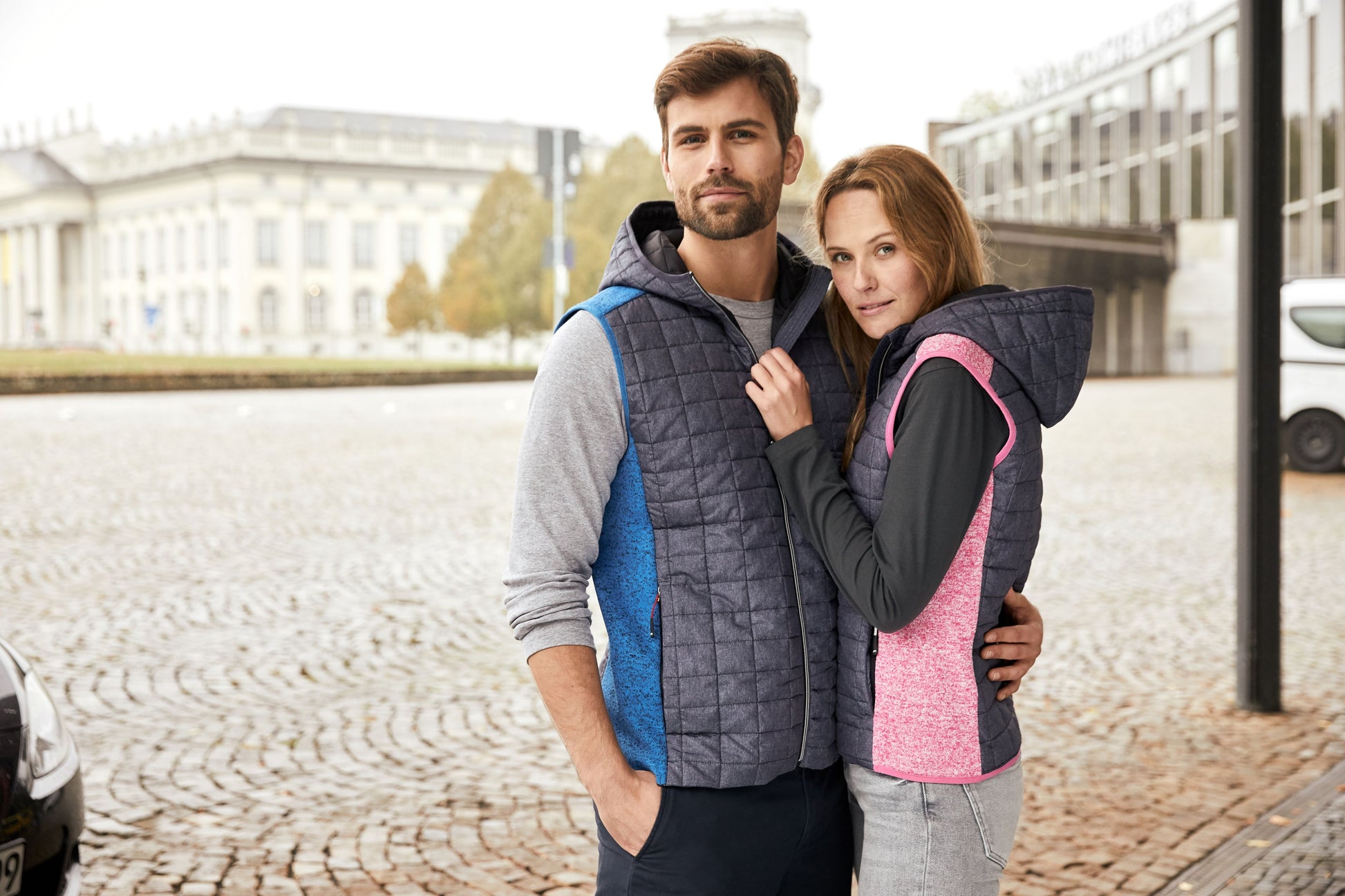 Ladies' Knitted Hybrid Vest