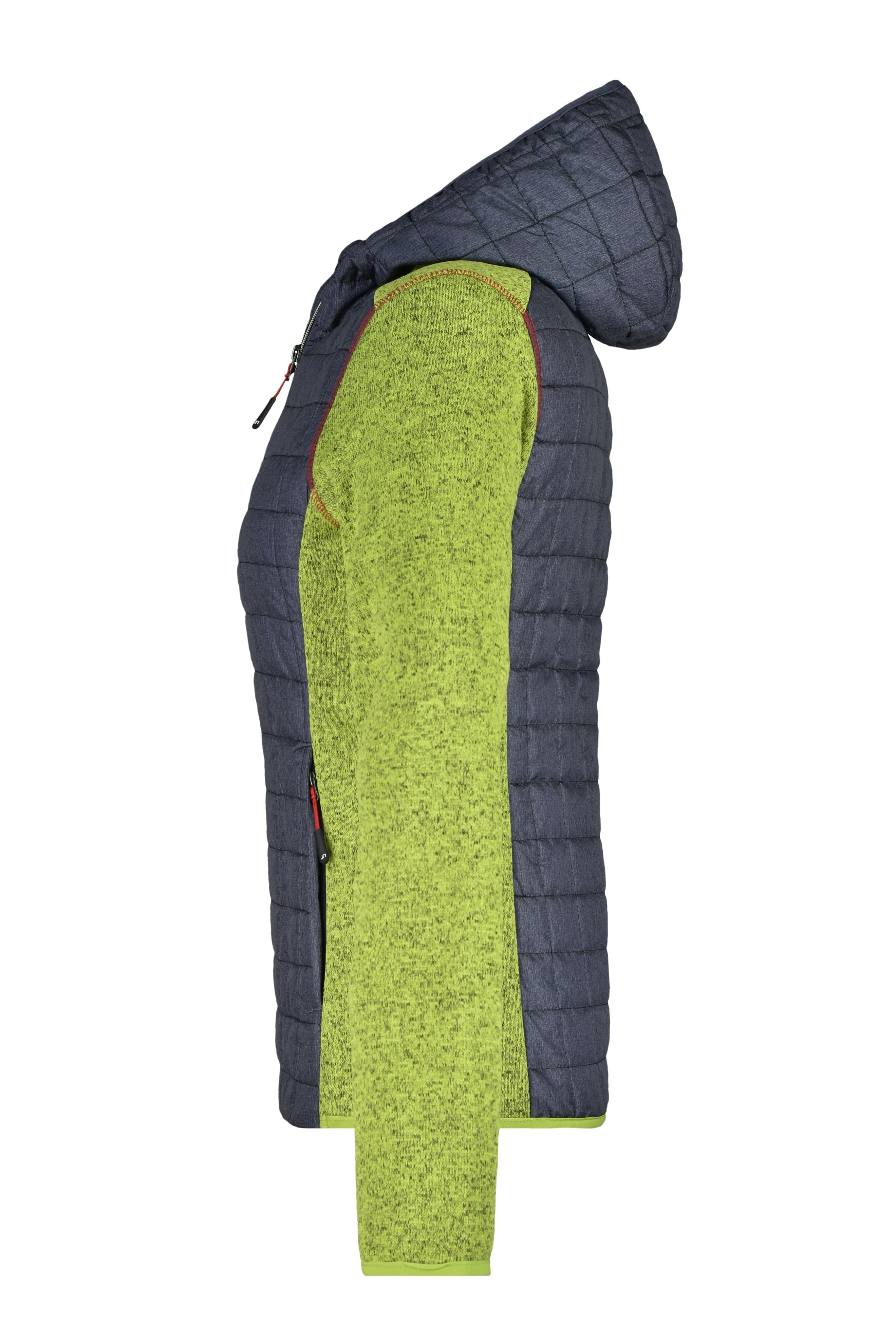 Ladies' Knitted Hybrid Jacket