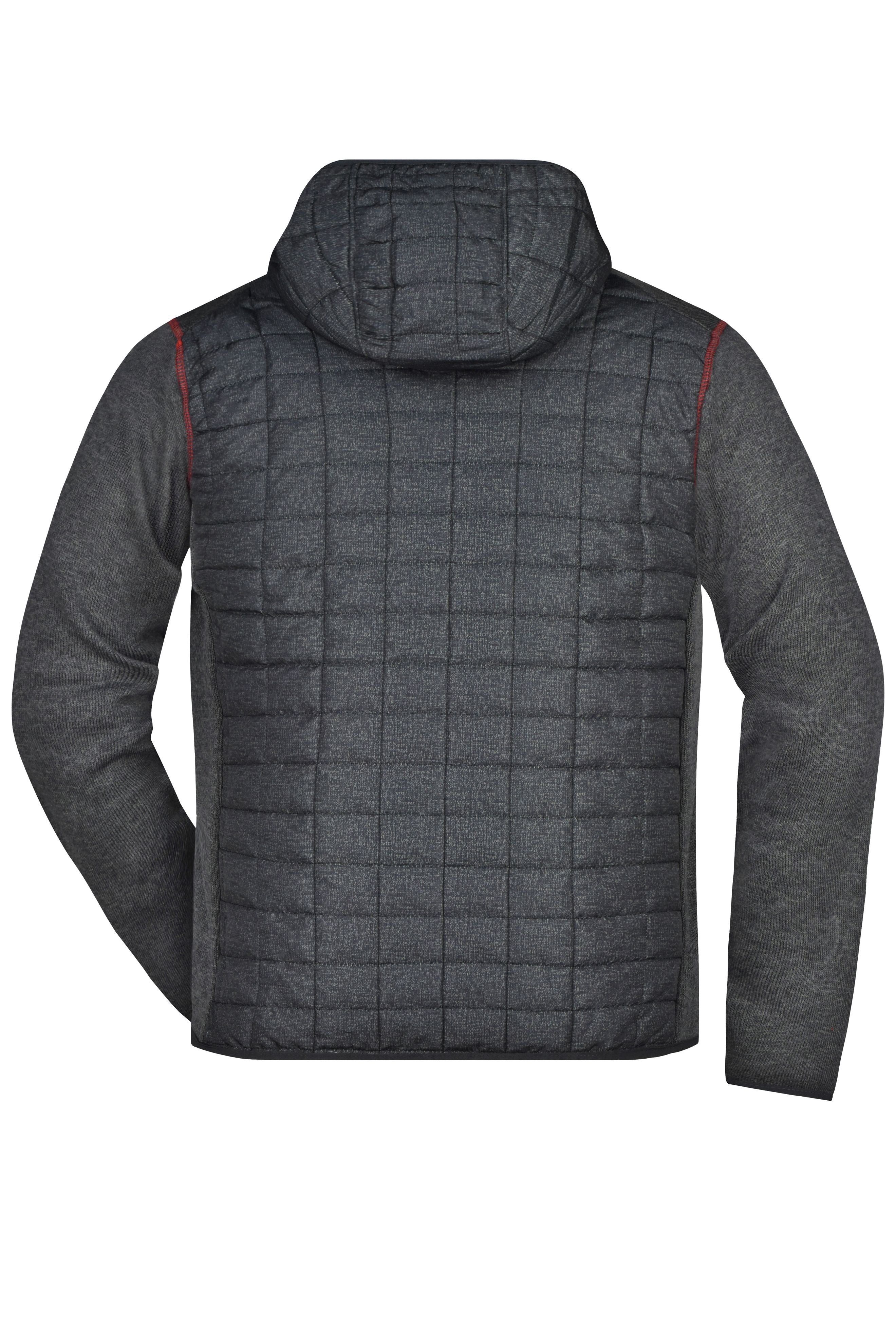 Men's Knitted Hybrid Jacket