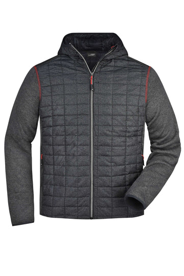 Men's Knitted Hybrid Jacket