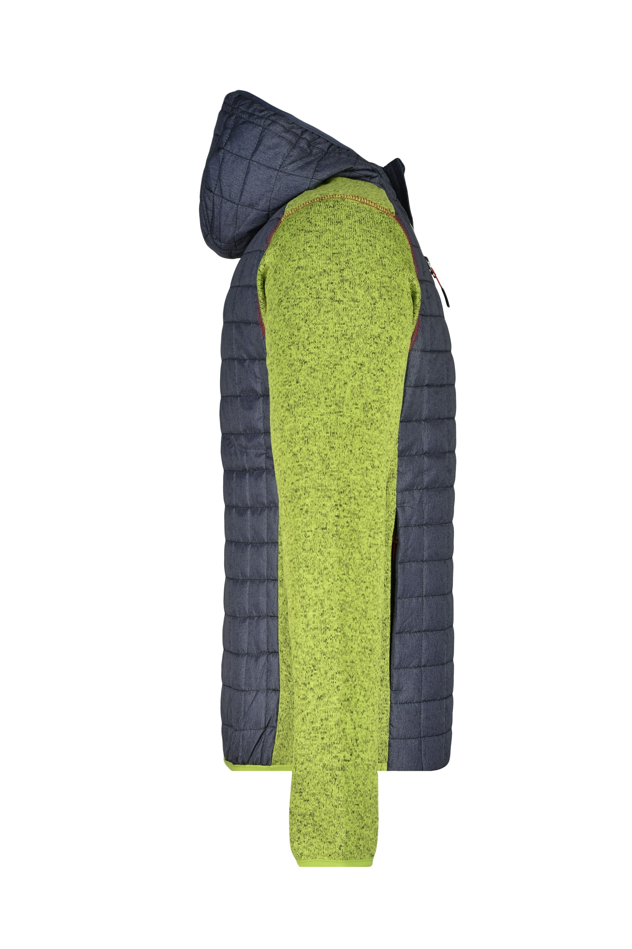 Men's Knitted Hybrid Jacket