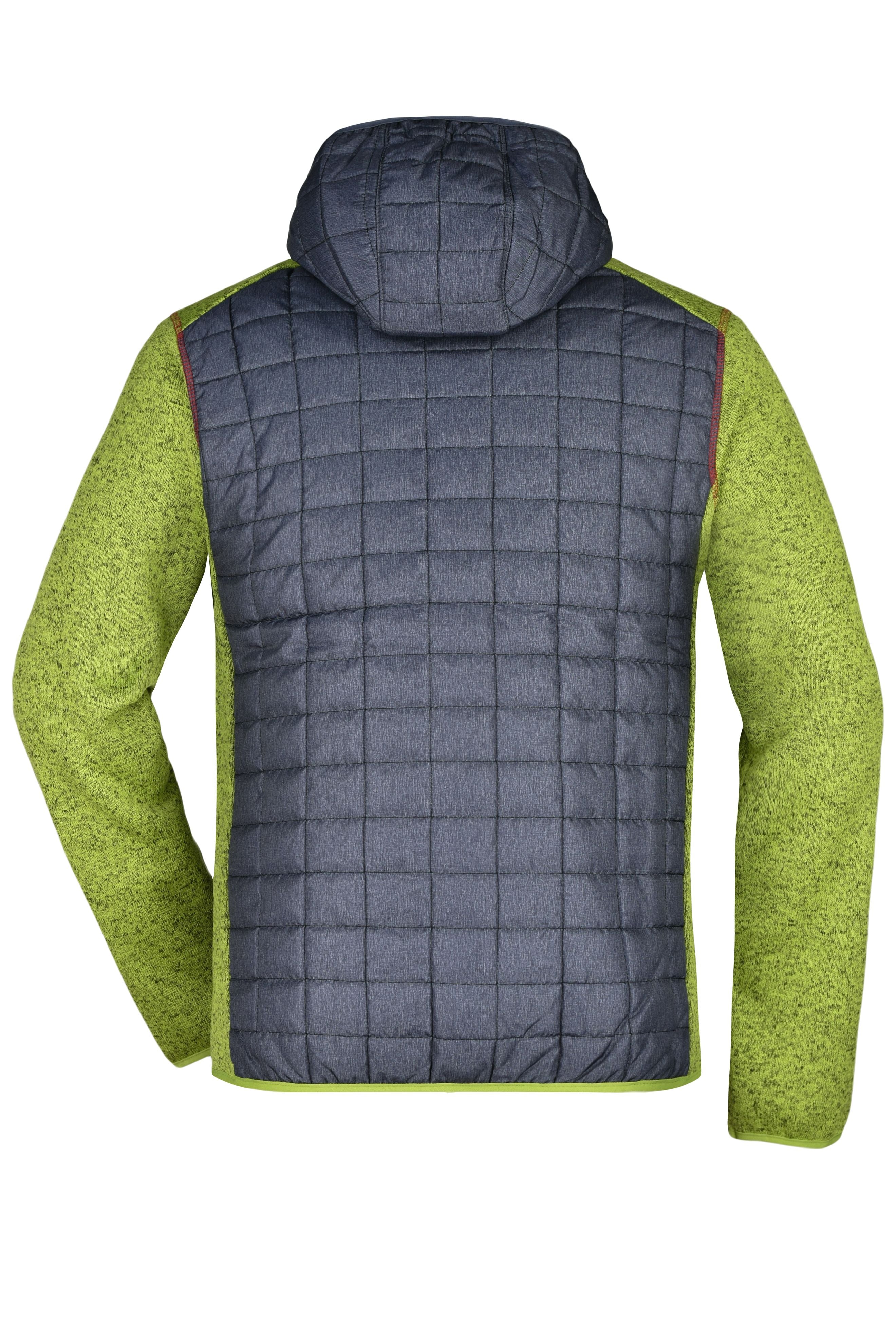 Men's Knitted Hybrid Jacket