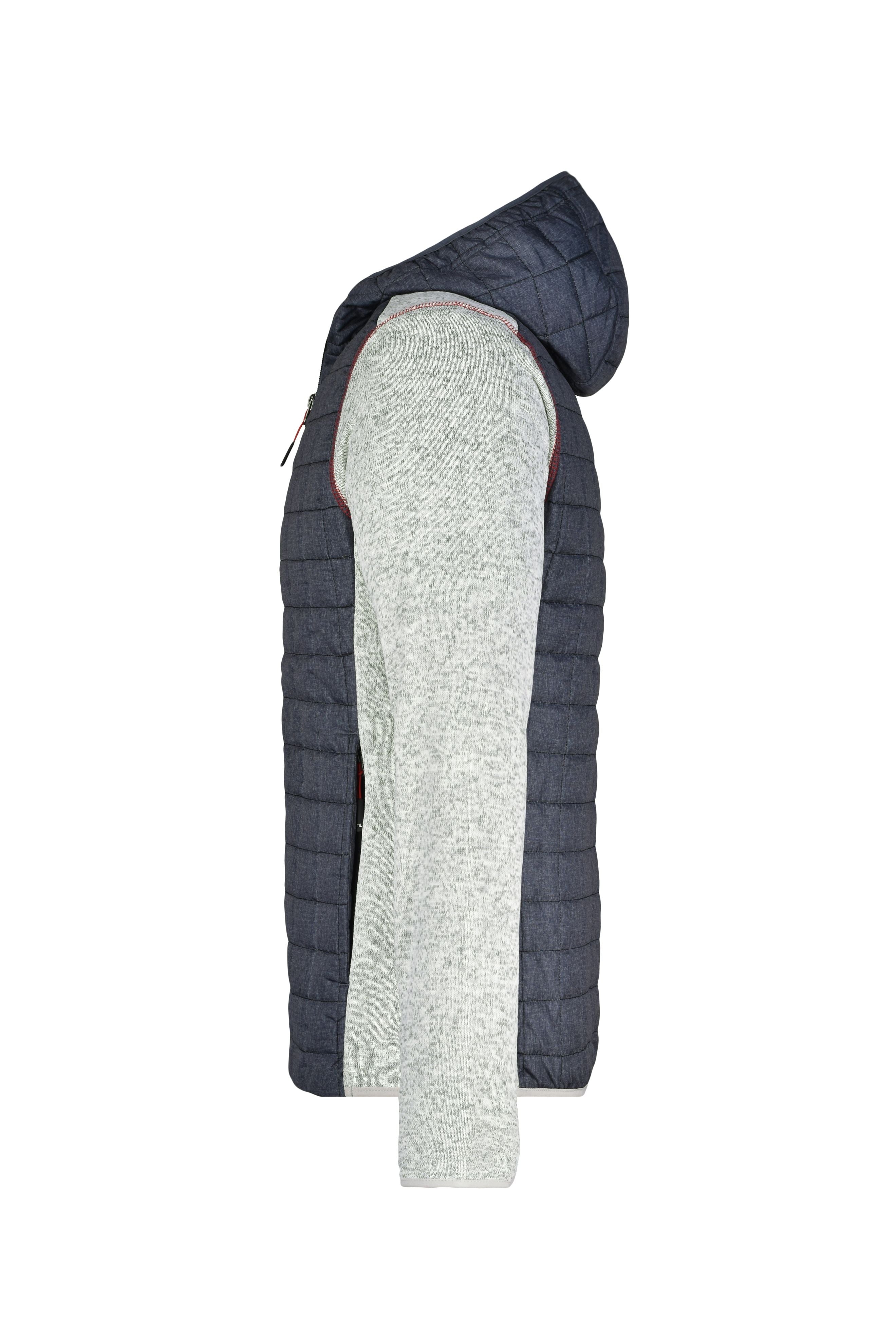 Men's Knitted Hybrid Jacket