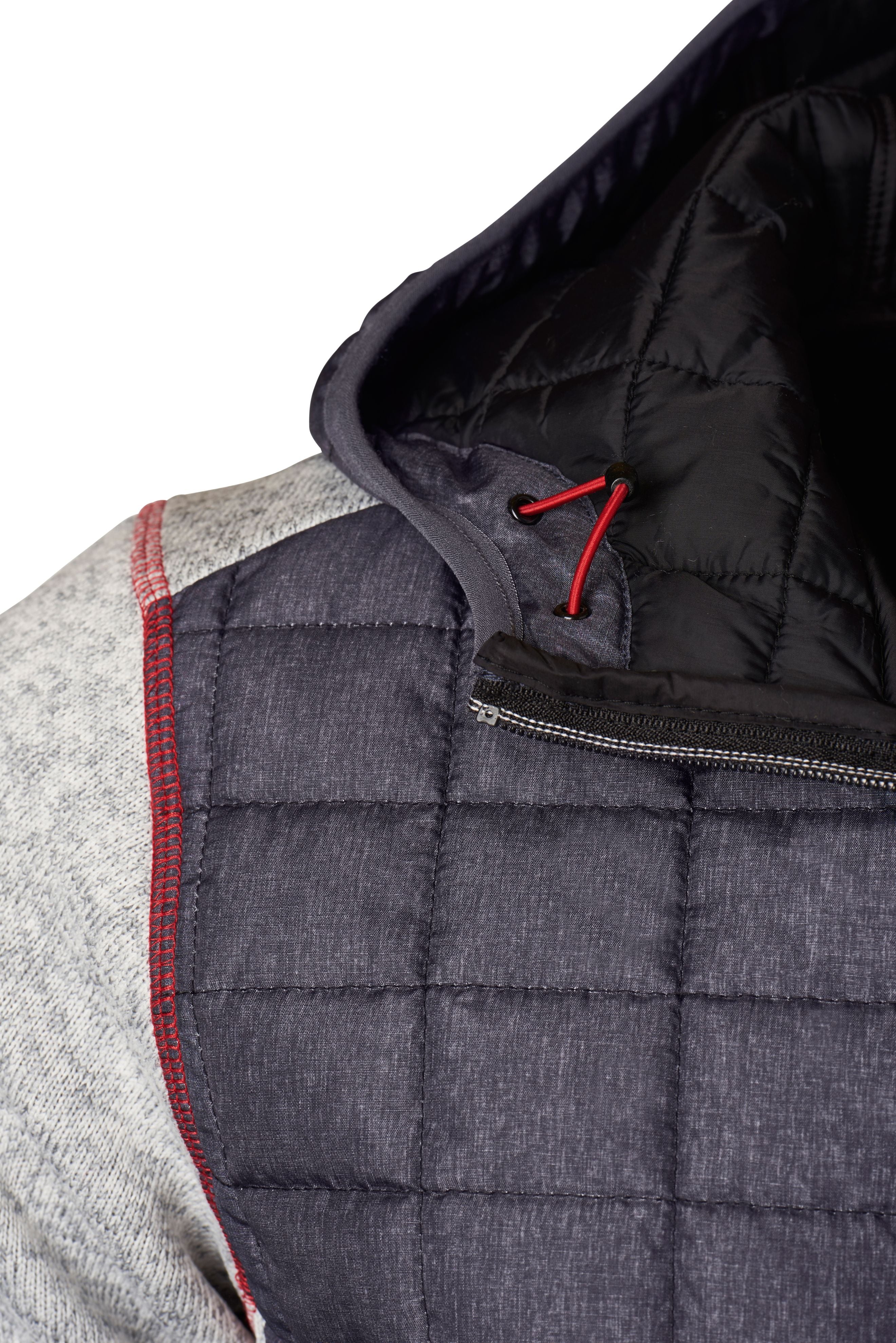 Men's Knitted Hybrid Jacket