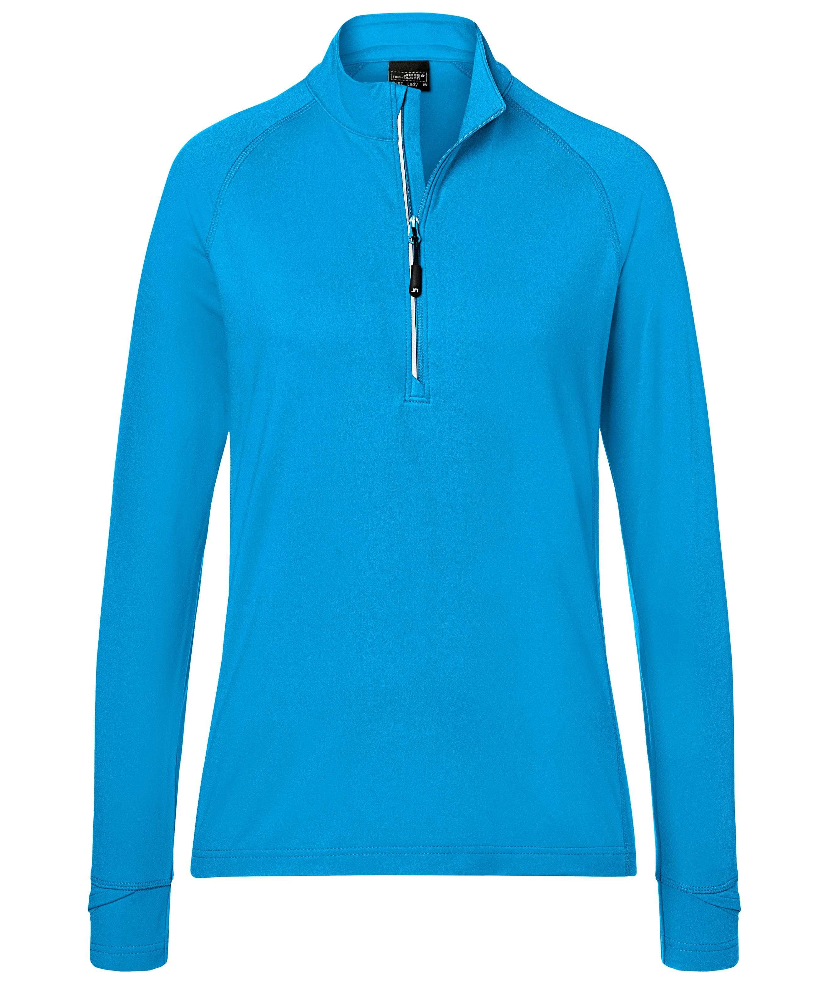 Ladies' Sports Shirt Halfzip