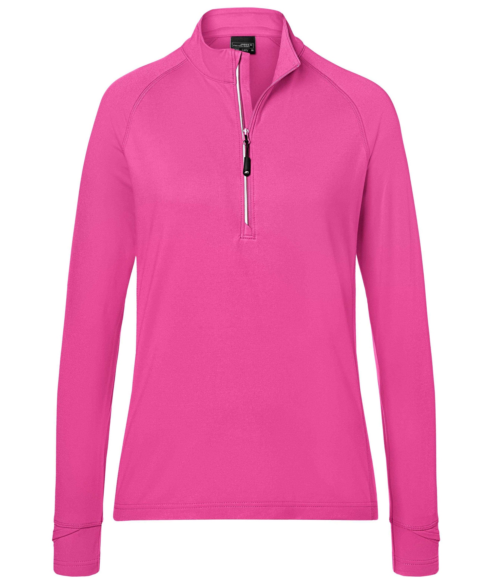 Ladies' Sports Shirt Halfzip