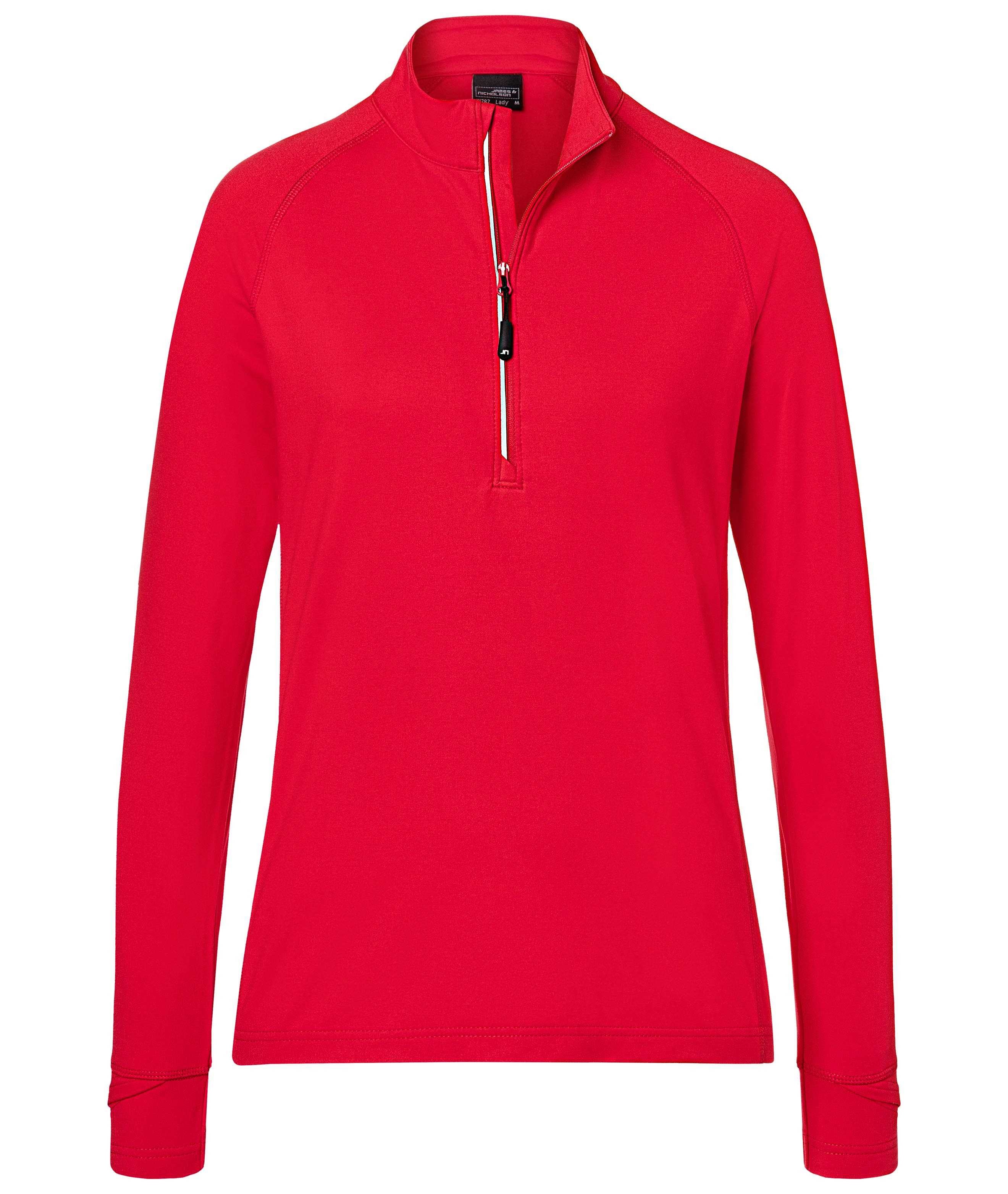 Ladies' Sports Shirt Halfzip
