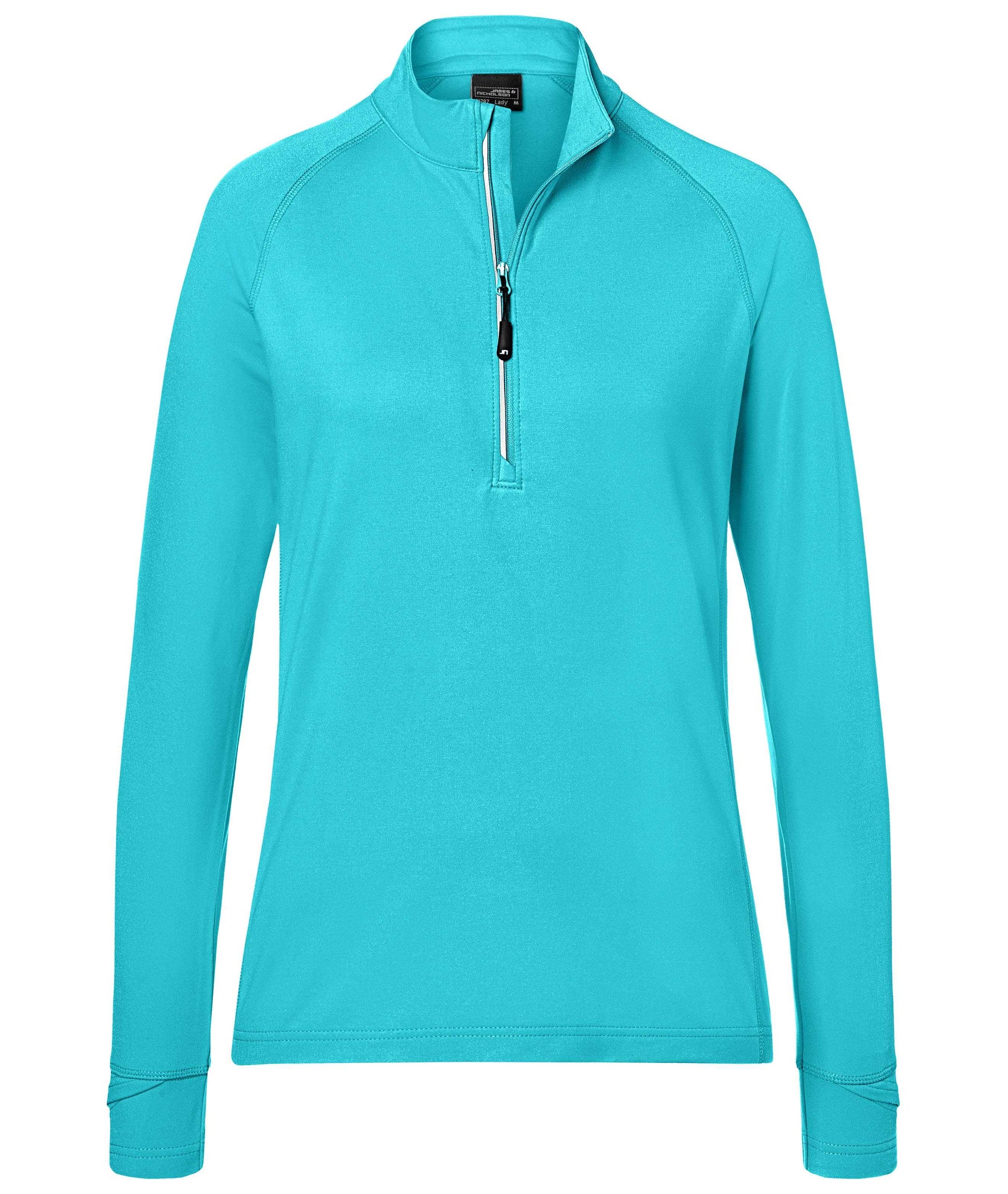 Ladies' Sports Shirt Halfzip