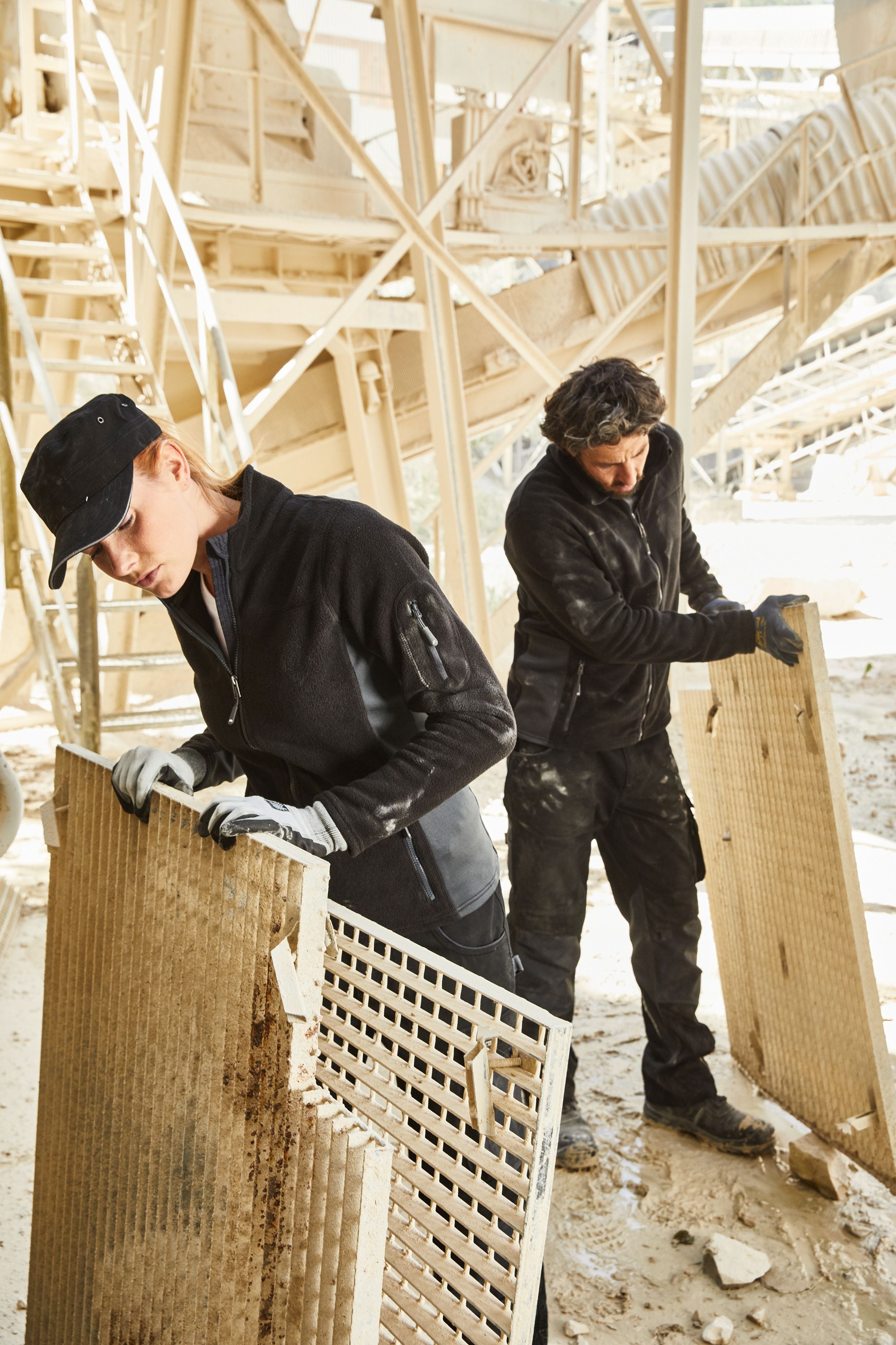 Ladies' Workwear Fleece Jacket - STRONG -