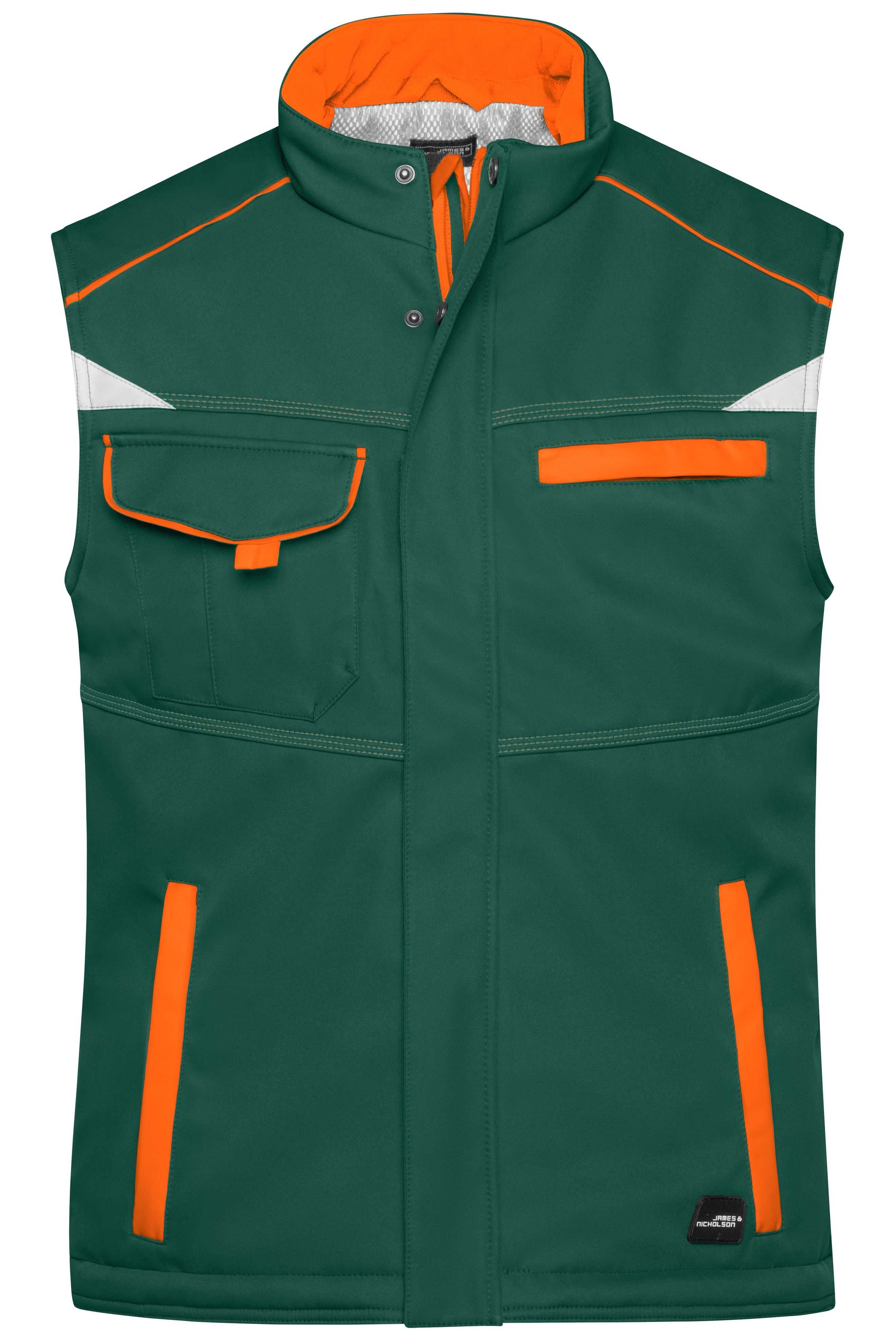Workwear Softshell Padded Vest - COLOR -