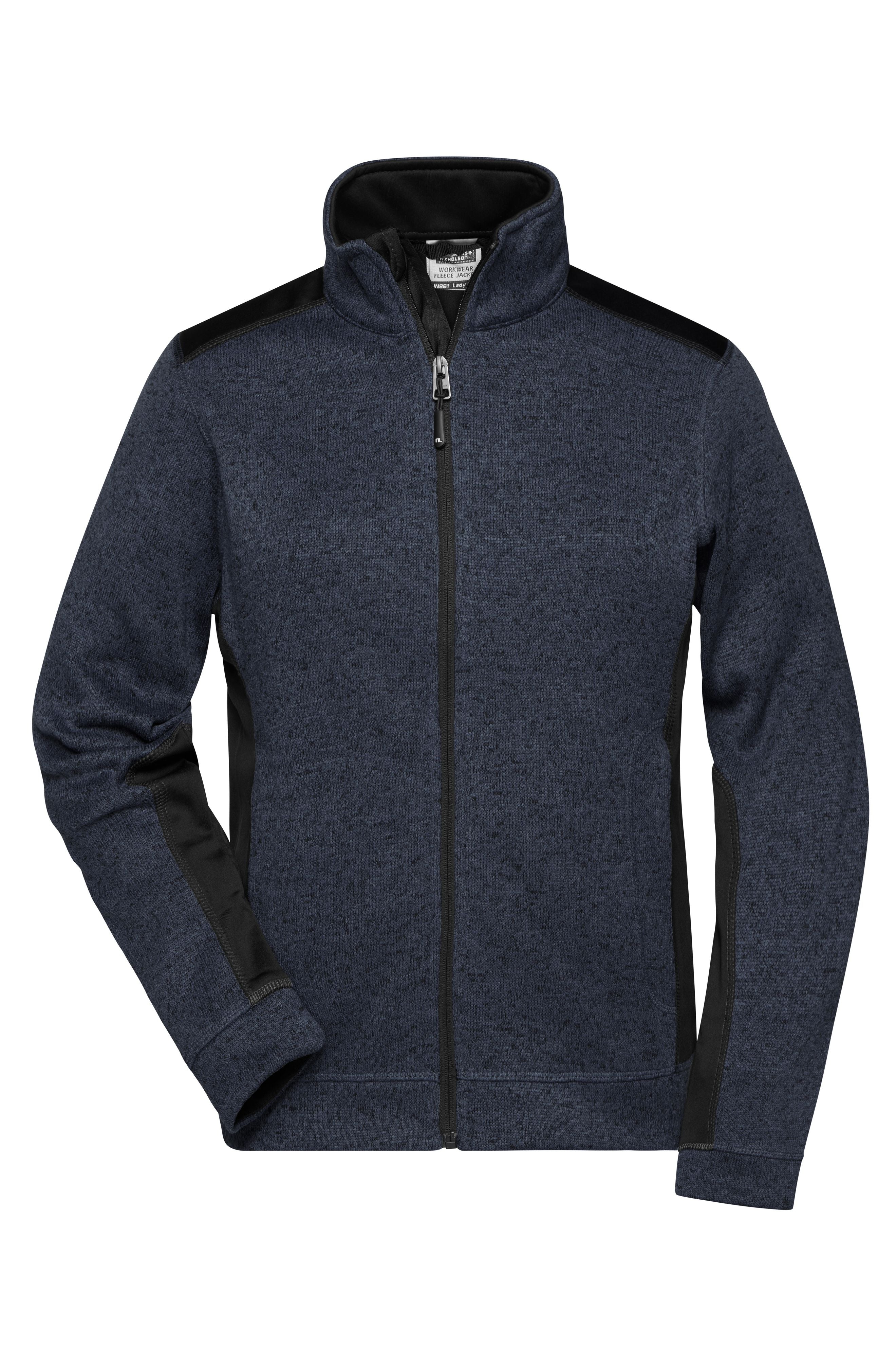 Ladies' Knitted Workwear Fleece Jacket - STRONG -