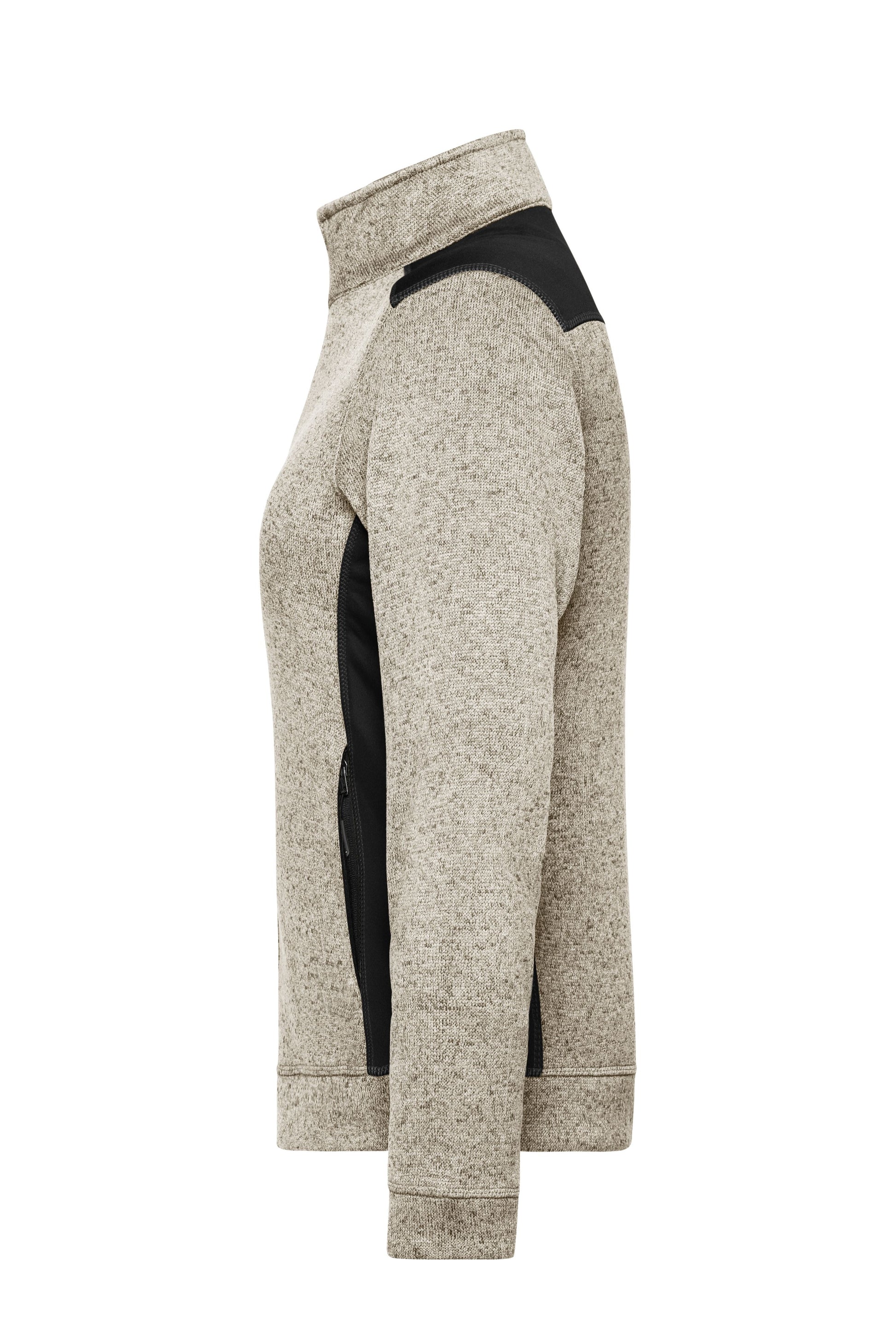 Ladies' Knitted Workwear Fleece Jacket - STRONG -
