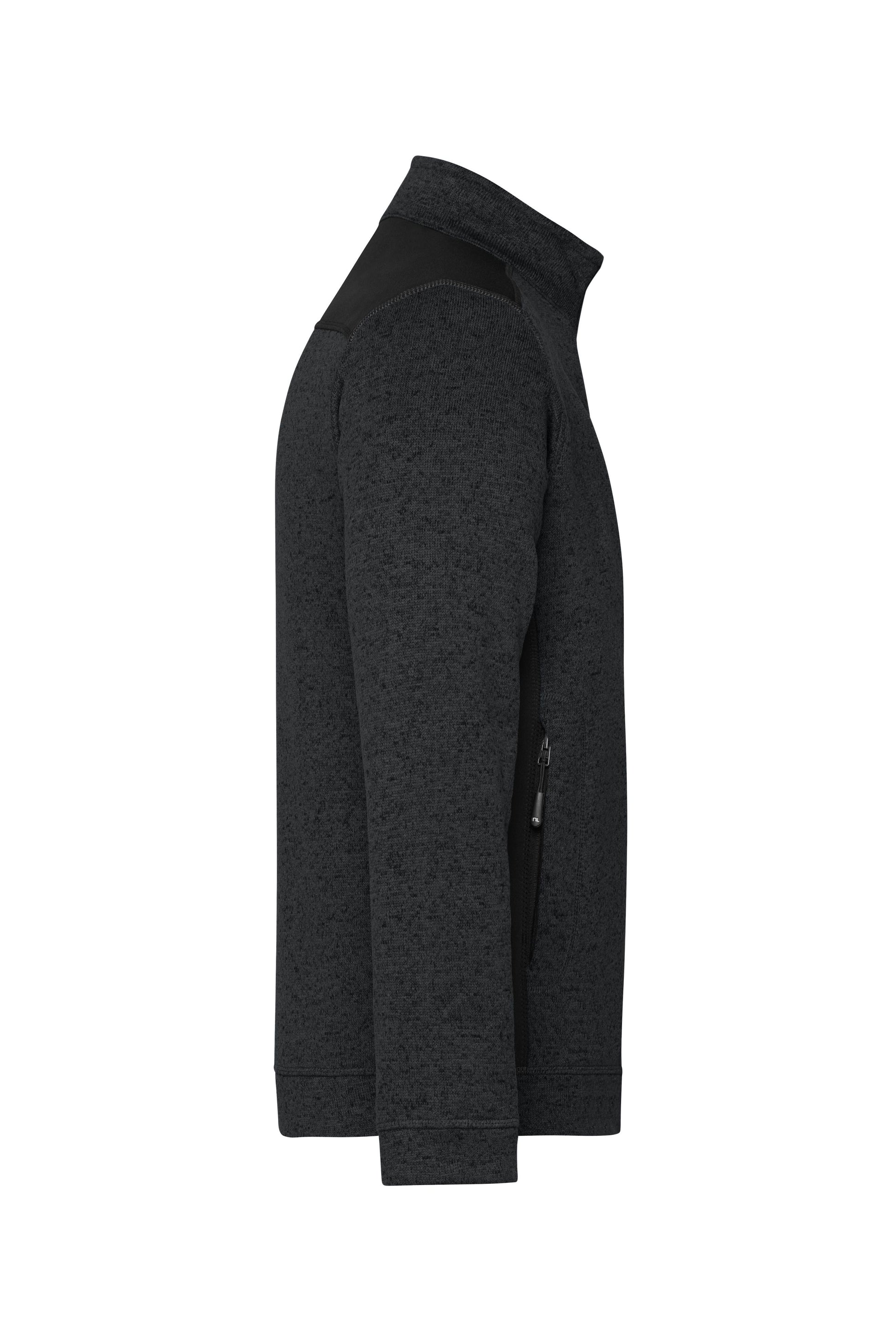 Men's Knitted Workwear Fleece Jacket - STRONG -