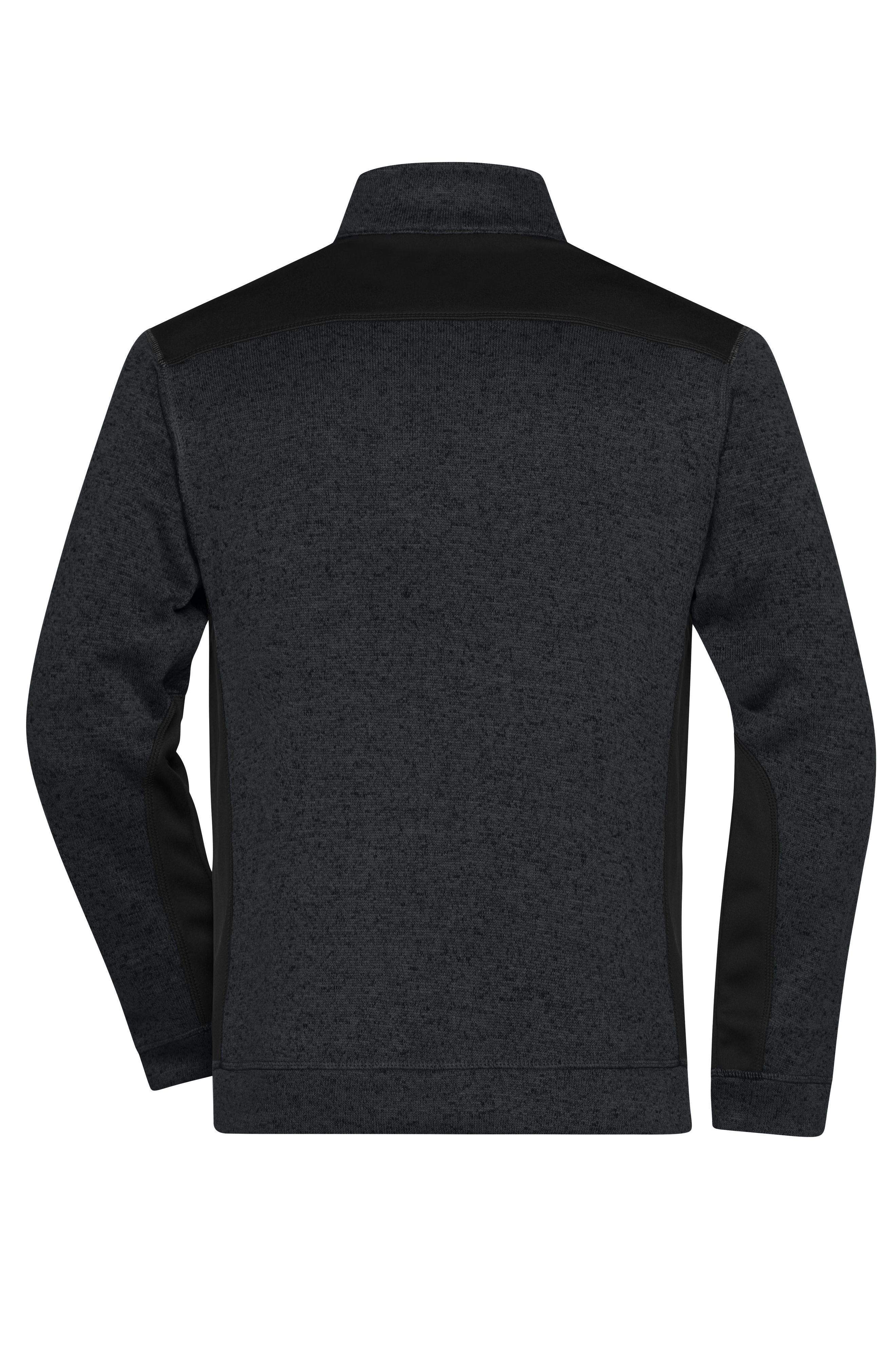 Men's Knitted Workwear Fleece Jacket - STRONG -