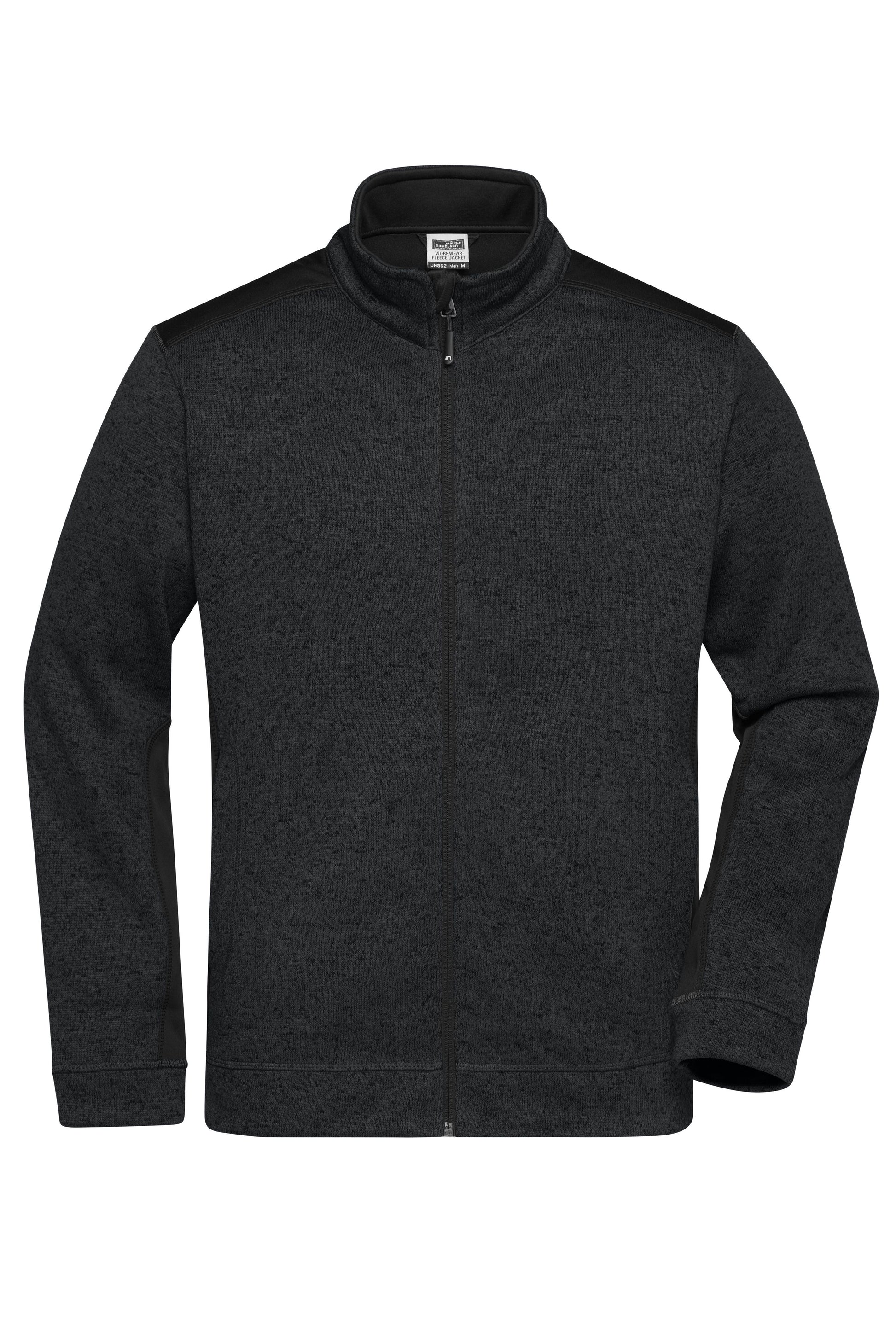 Men's Knitted Workwear Fleece Jacket - STRONG -