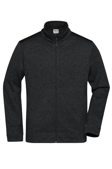Men's Knitted Workwear Fleece Jacket - STRONG -