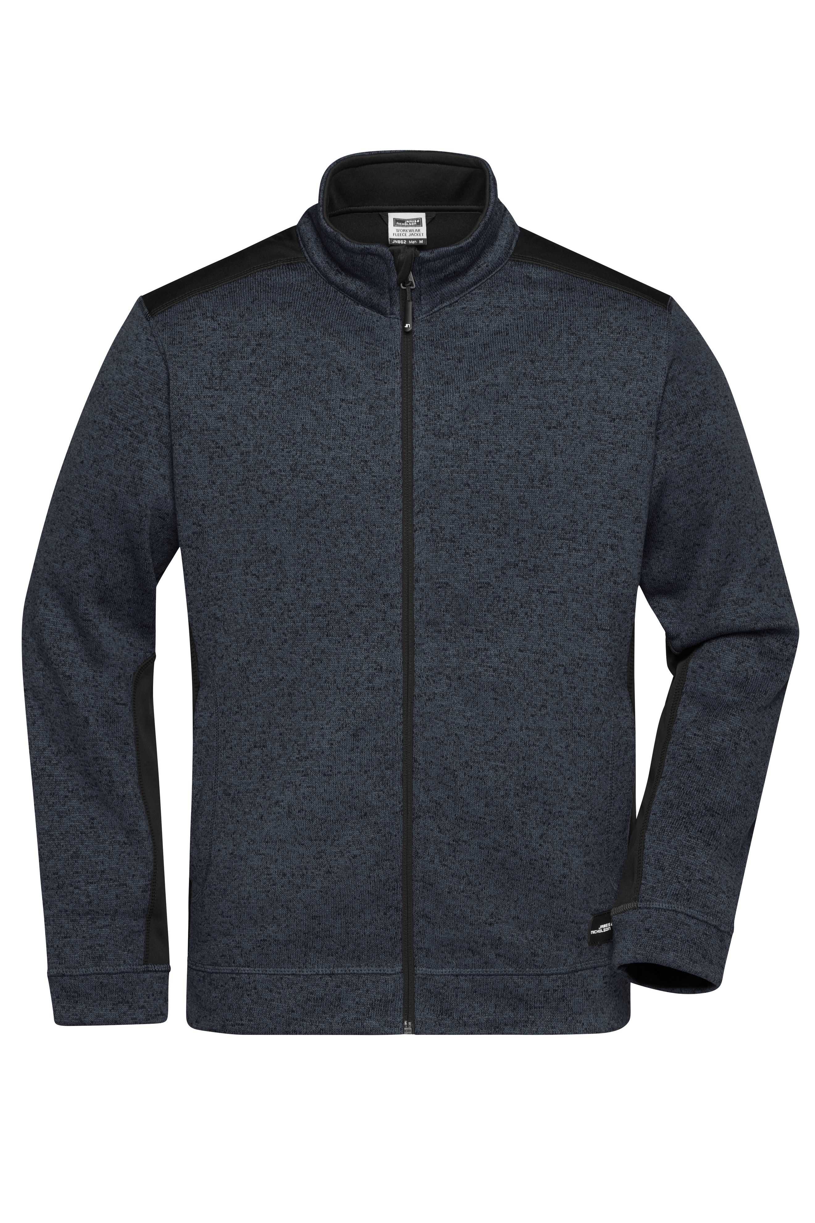 Men's Knitted Workwear Fleece Jacket - STRONG -