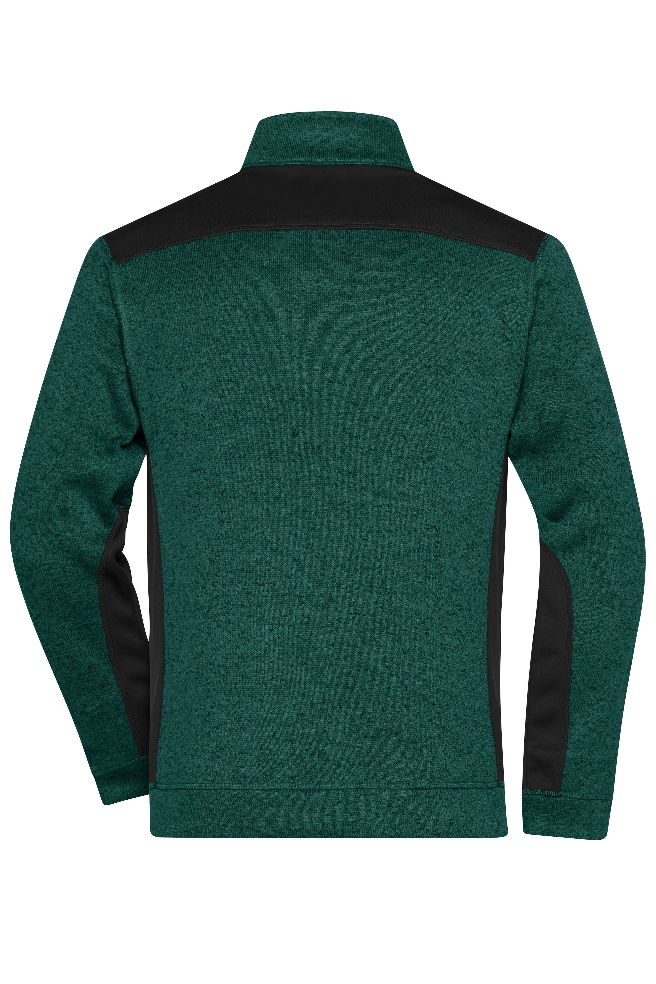 Men's Knitted Workwear Fleece Jacket - STRONG -