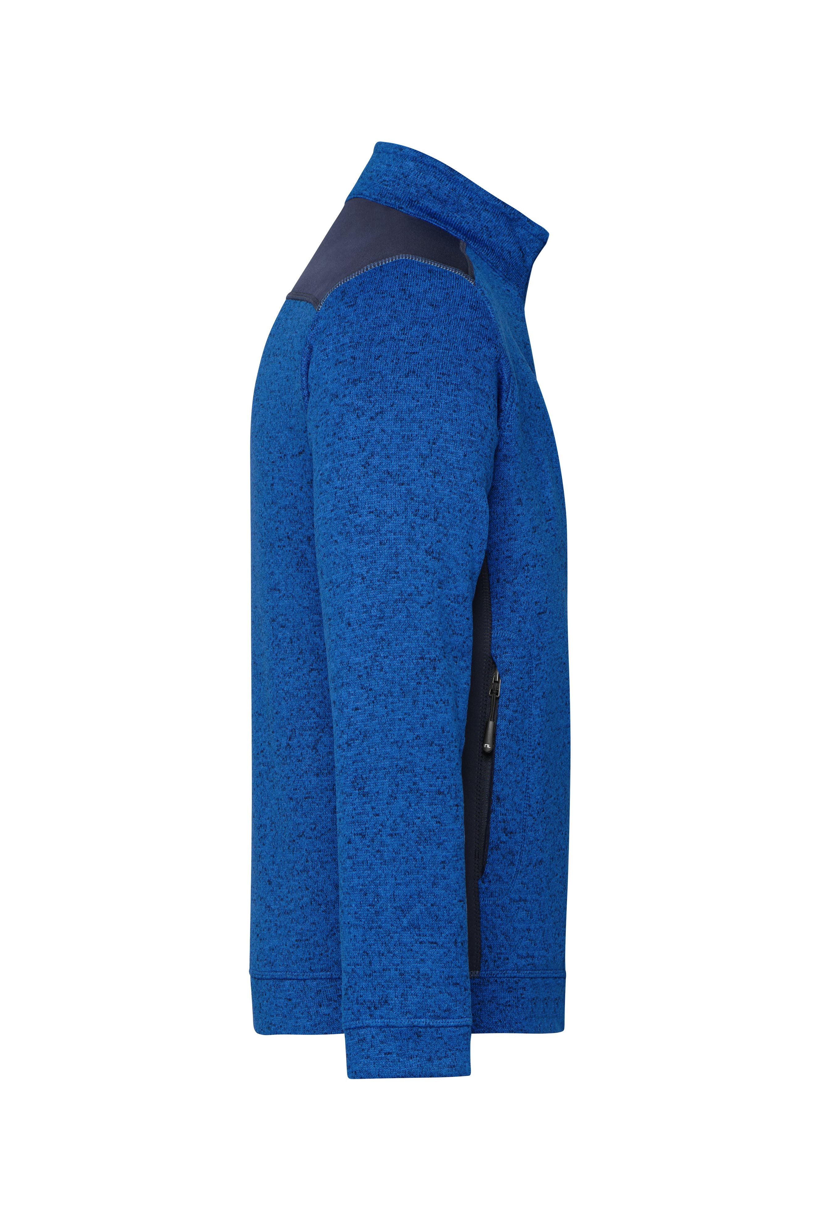 Men's Knitted Workwear Fleece Jacket - STRONG -