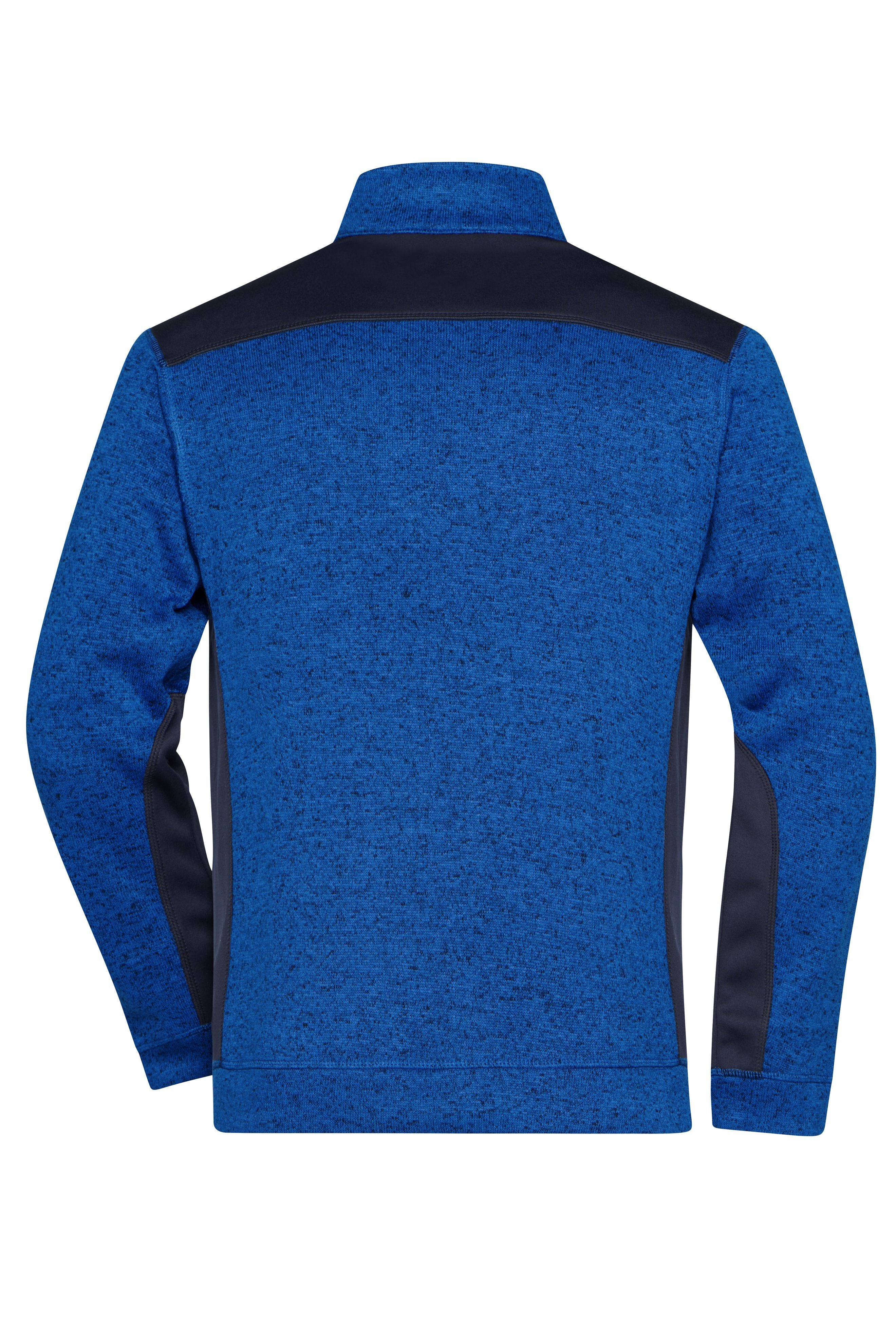 Men's Knitted Workwear Fleece Jacket - STRONG -
