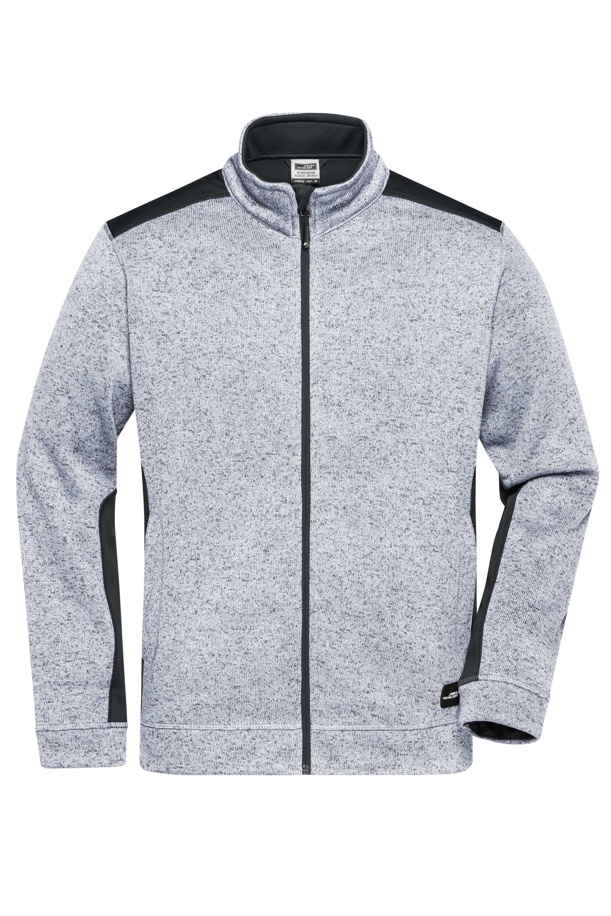 Men's Knitted Workwear Fleece Jacket - STRONG -